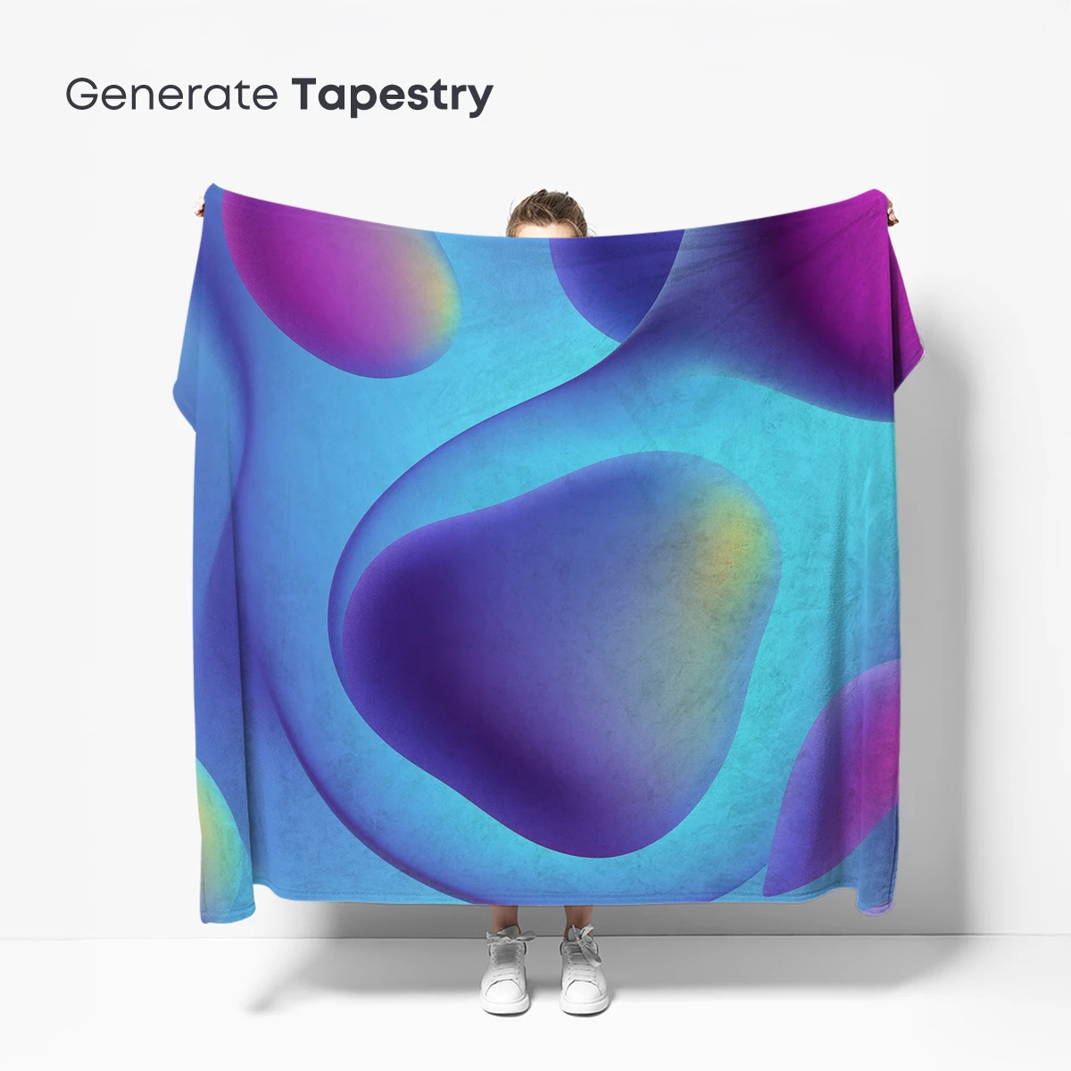 Fluid Dreamscape: Gradient Blob Art - Image 5