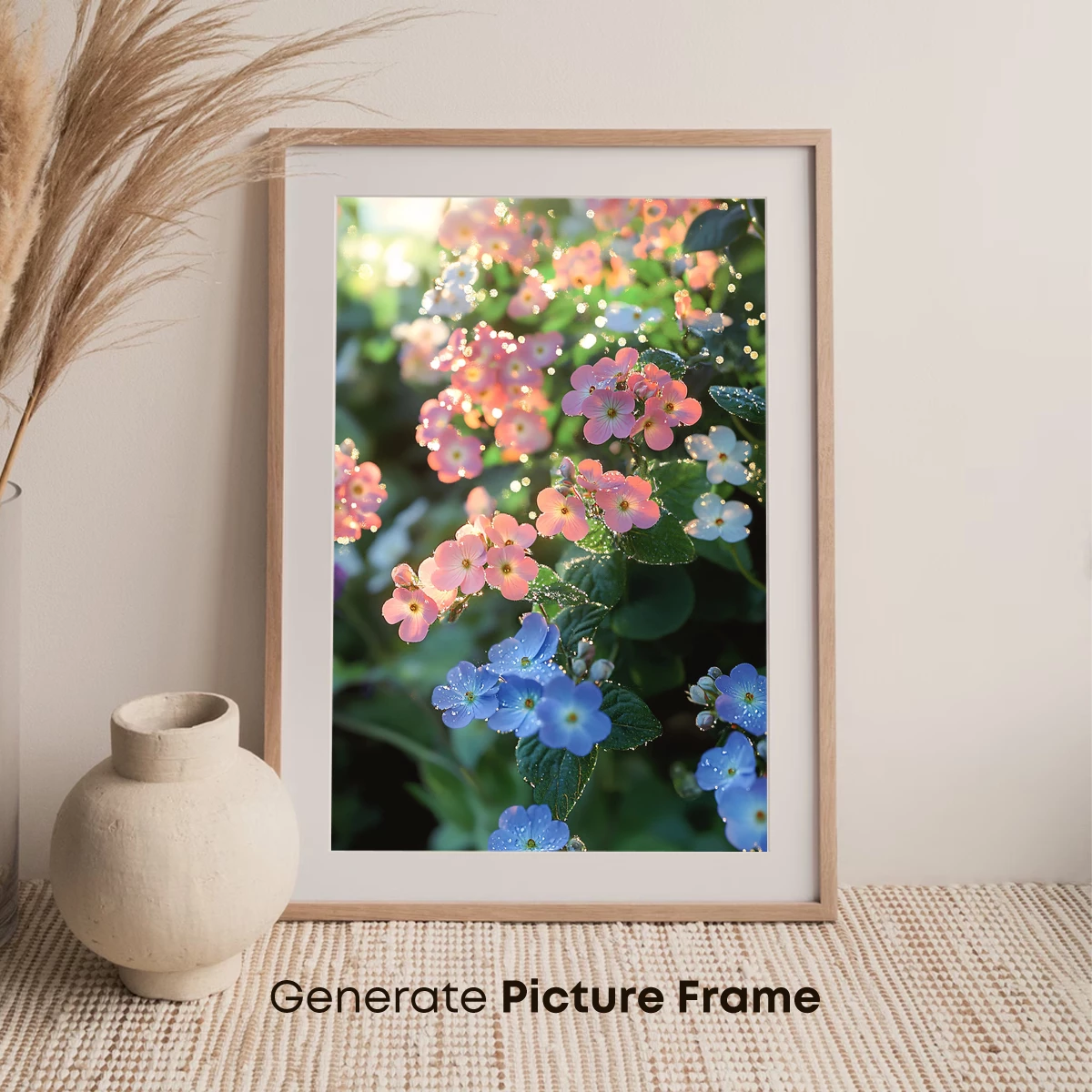 Dew-Kissed Floral Symphony - Image 7