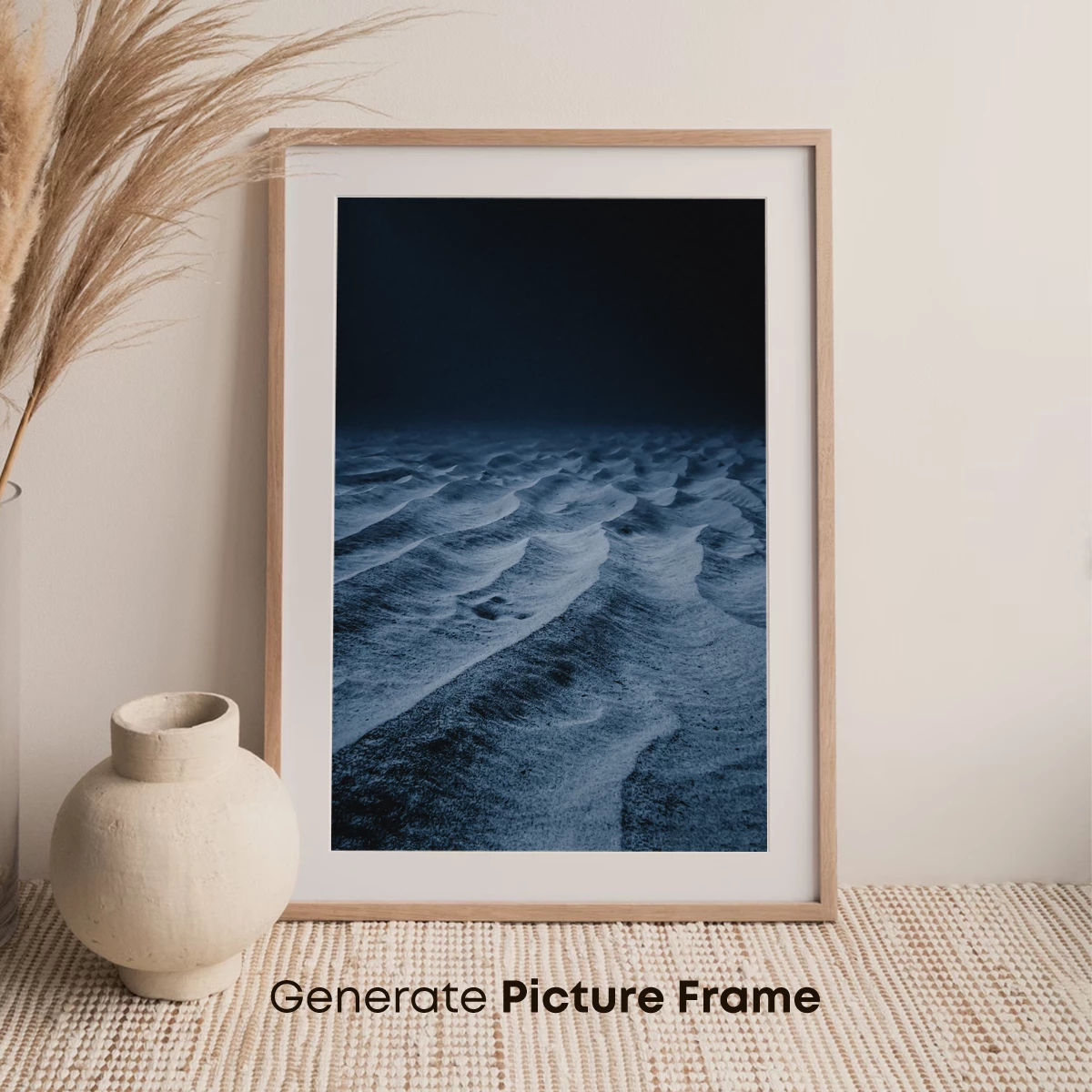 Moonlit Sand Dunes: A Nocturnal Odyssey - Image 7