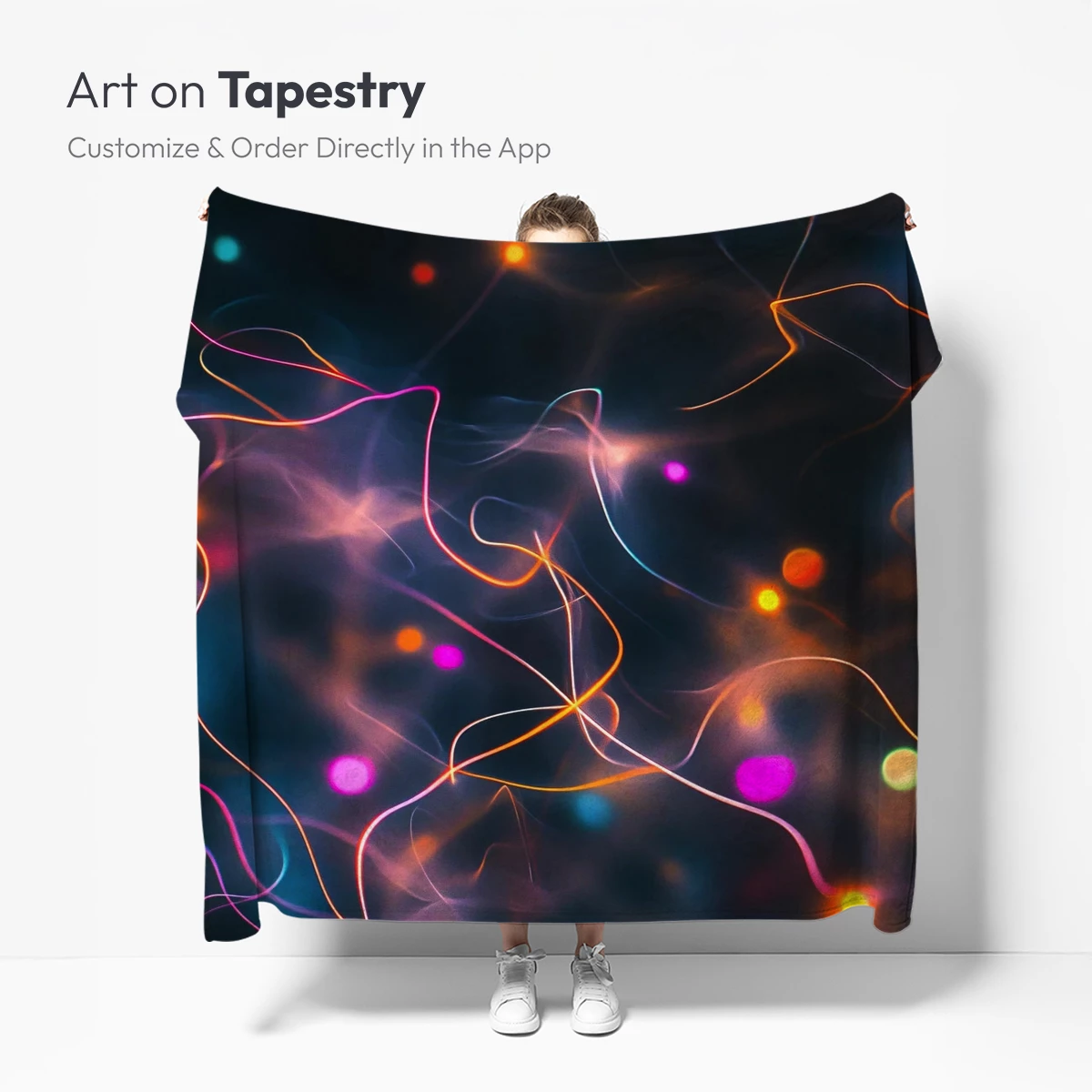 Neon Threads: A Symphony of Light and Color - Image 5