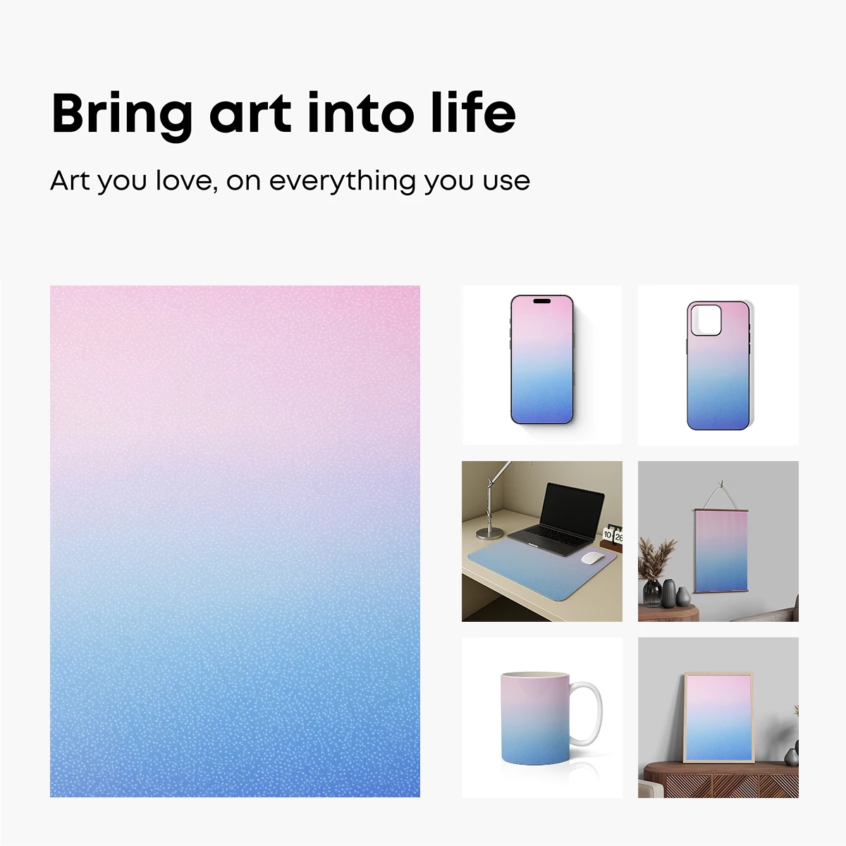 Gradient Serenity: Pastel Dawn to Twilight - Image 2