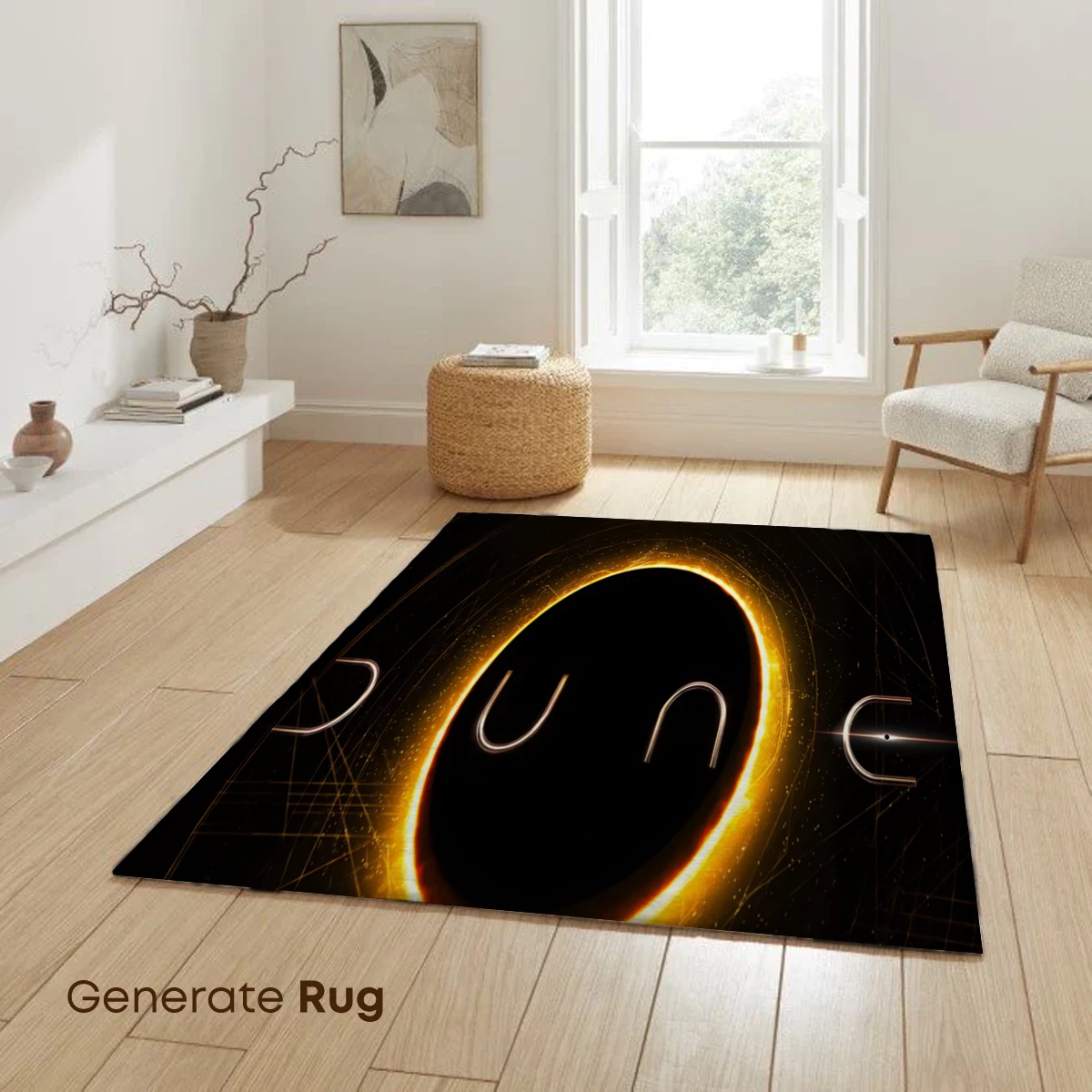 Eclipse of Letters: Cosmic Typography Art - Image 6