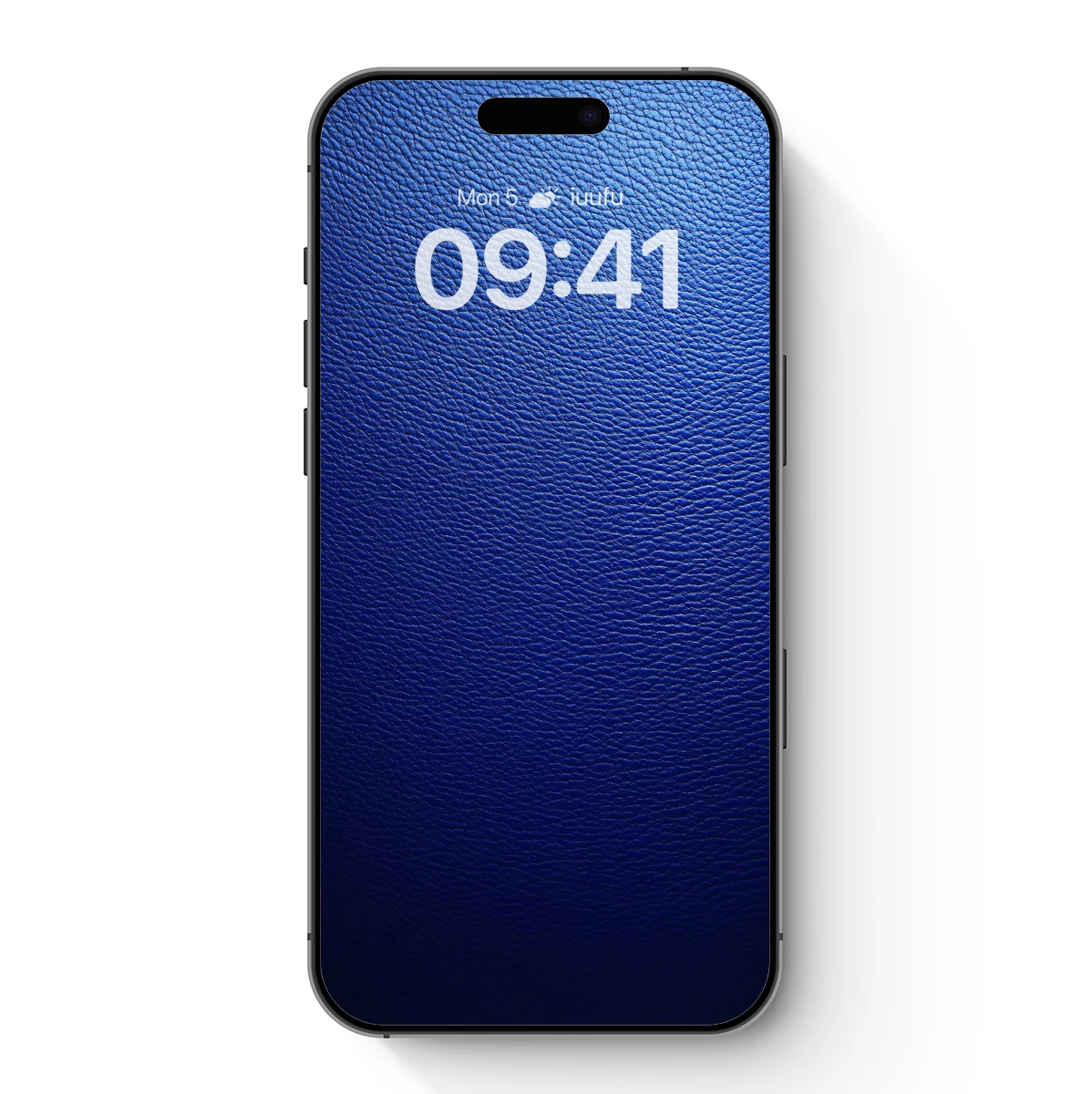 Cobalt Leather Texture: Depth in Blue