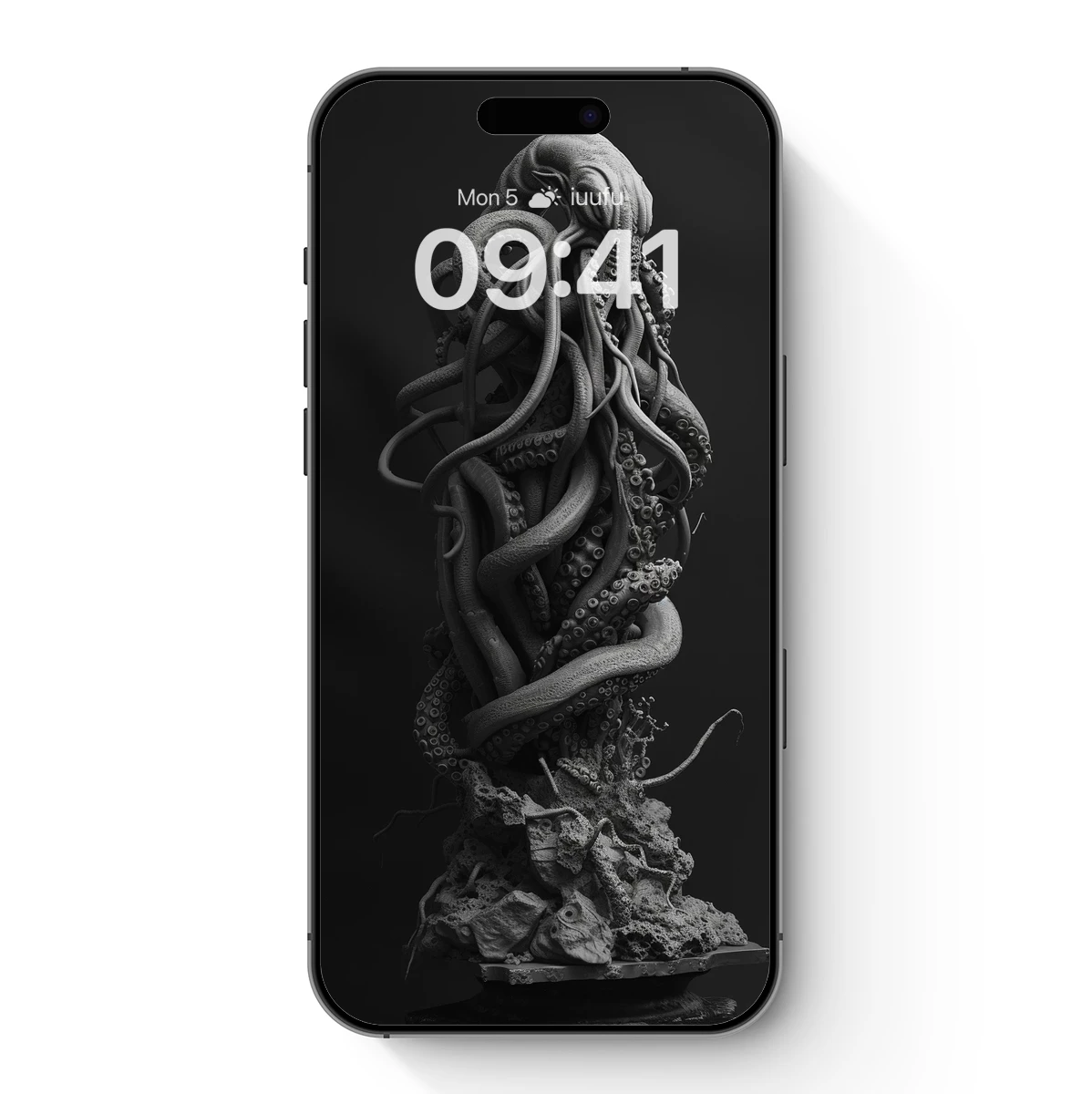 Octopus Tentacle Sculpture: Gothic Marine Mastery