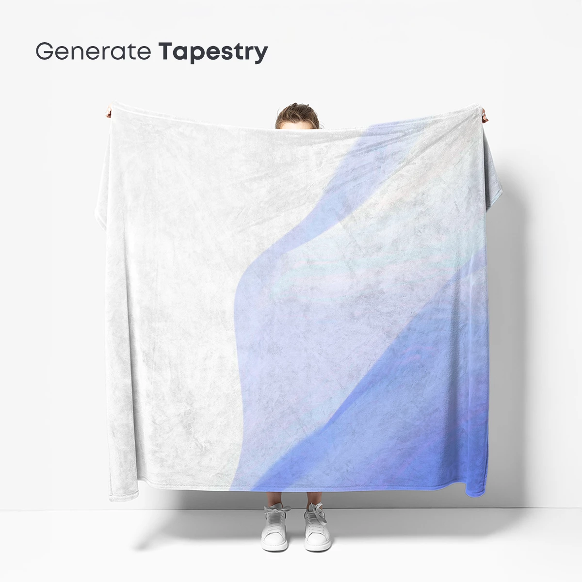 Ethereal Blue Veil: A Dance of Light and Shadow - Image 5