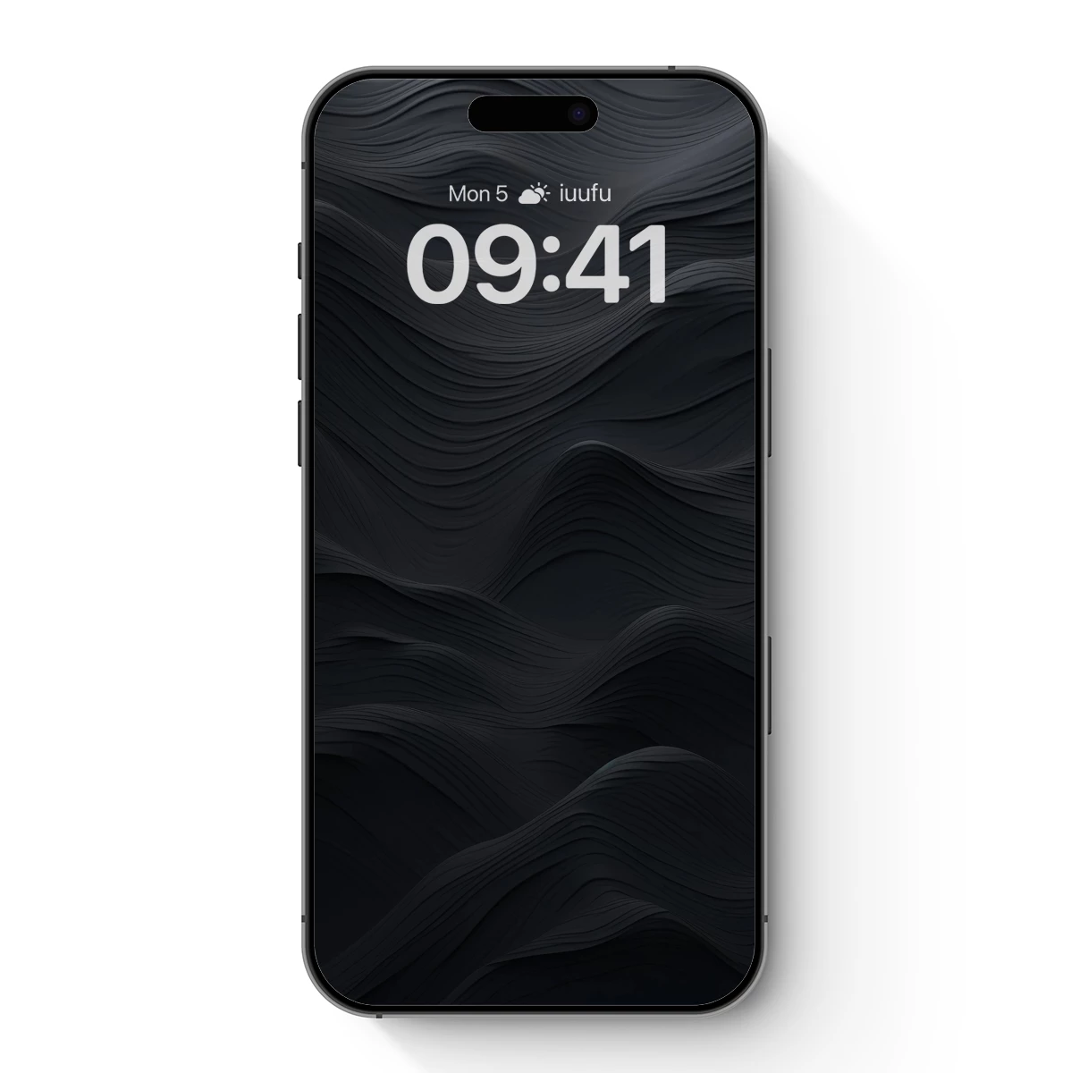 Ethereal Black Waves: A Digital Odyssey