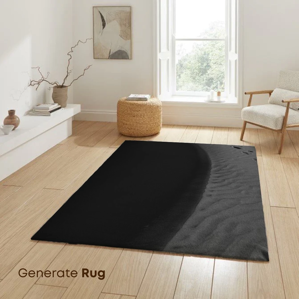 Desert Whispers: Footprints in Sand - Image 6