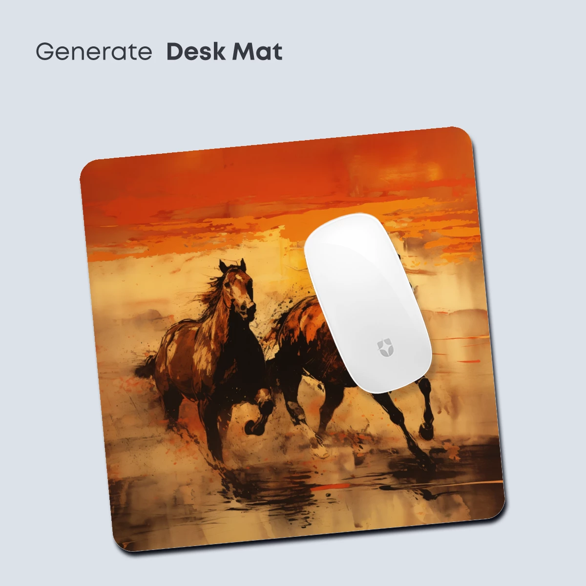 Galloping Spirits: Sunset Horses in Motion - Image 4