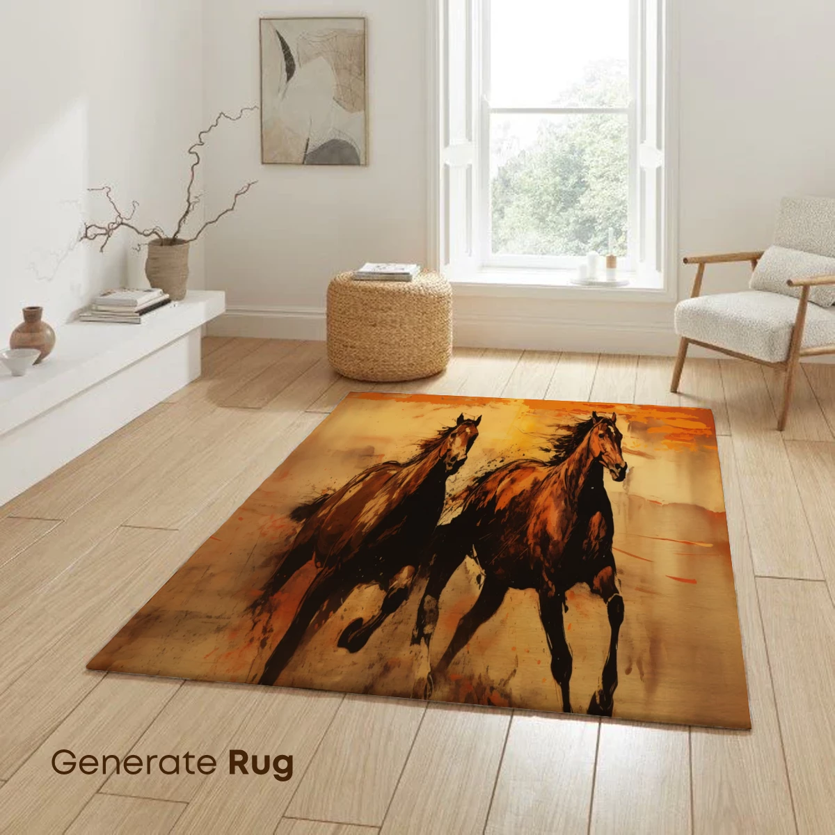 Galloping Spirits: Sunset Horses in Motion - Image 6