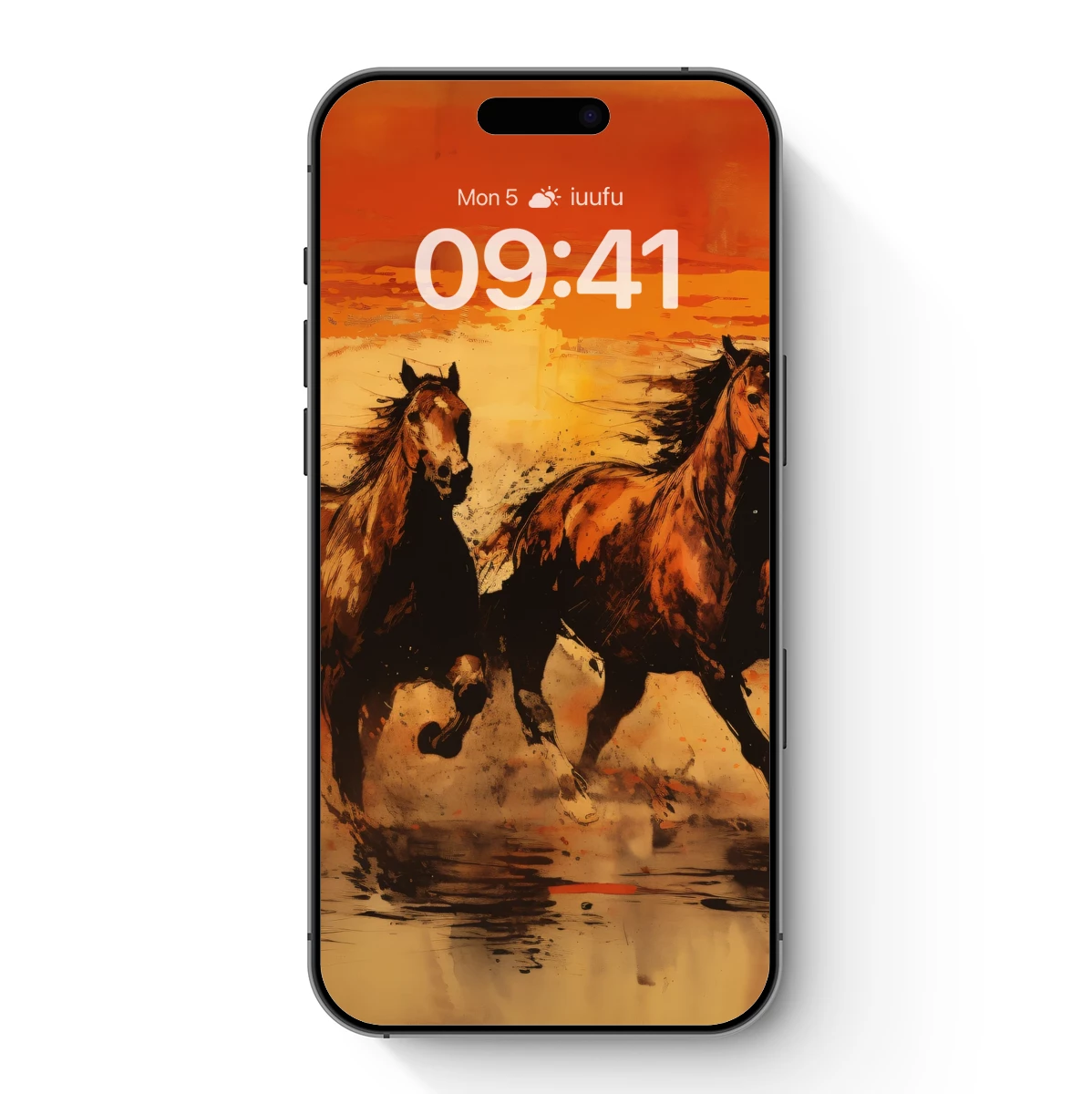 Galloping Spirits: Sunset Horses in Motion