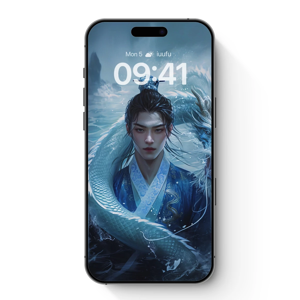 Ethereal Dragon Embrace: Mythic Fantasy Art