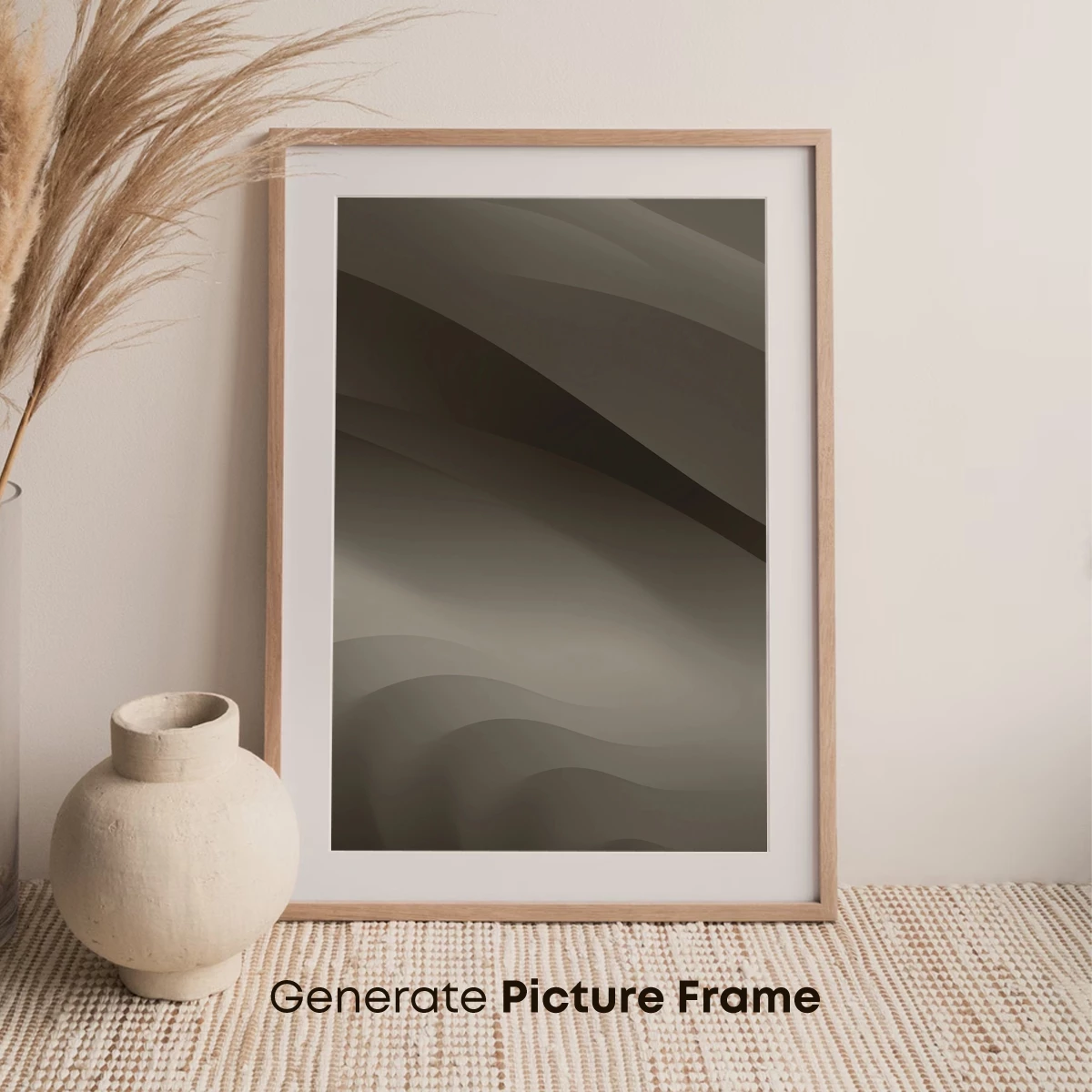 Ethereal Sand Dunes: A Study in Monochrome Flow - Image 7