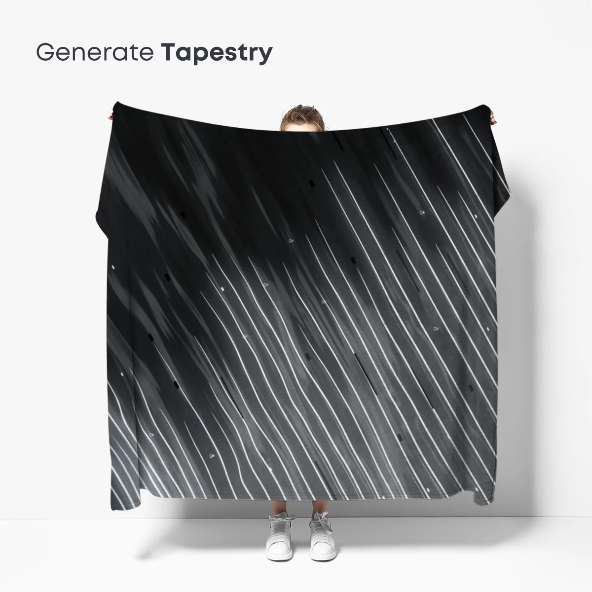 Diagonal Light Trails: A Digital Odyssey - Image 5