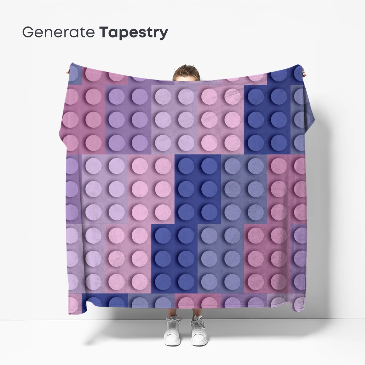 Geometric Pastel Mosaic: A Modern Pixel Art Symphony - Image 5
