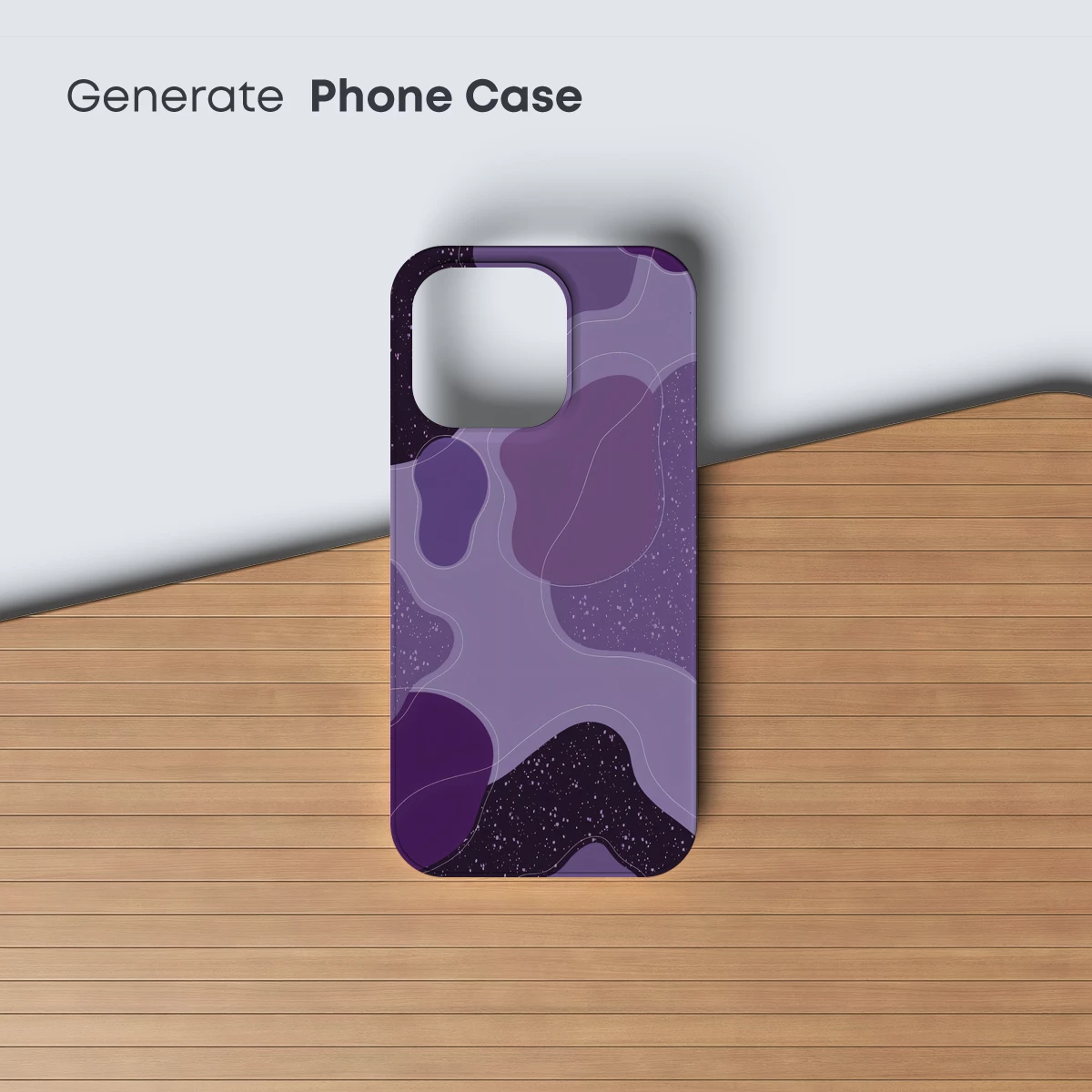 Purple Terrain Odyssey: Abstract Landscape Art - Image 3