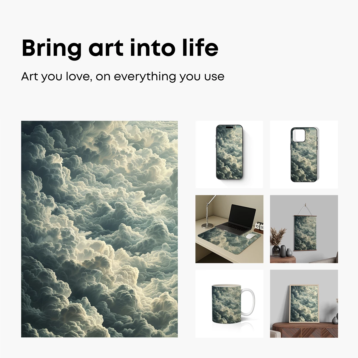 Ethereal Cloudscapes: A Celestial Odyssey - Image 2