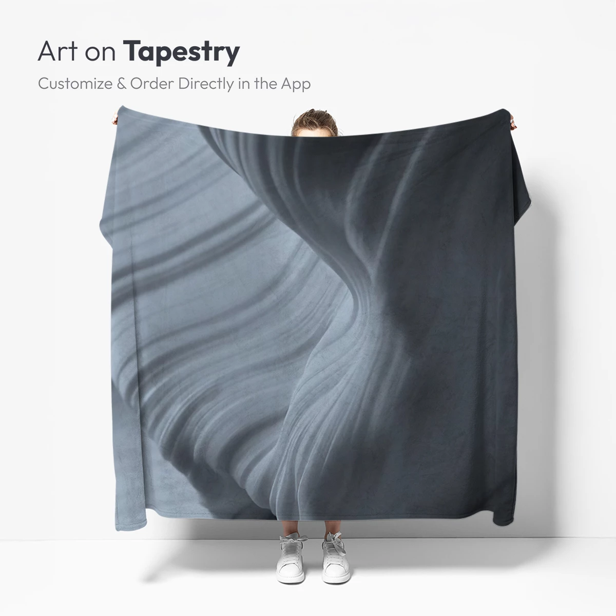 Ethereal Marble Waves: A Sculptural Odyssey - Image 5