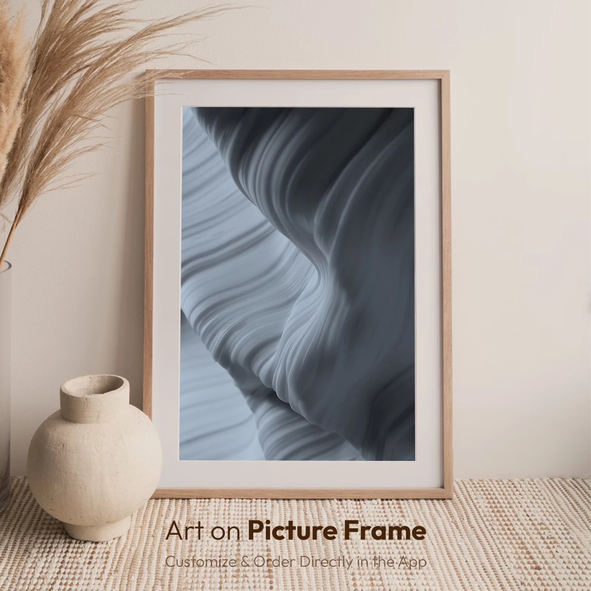 Ethereal Marble Waves: A Sculptural Odyssey - Image 7