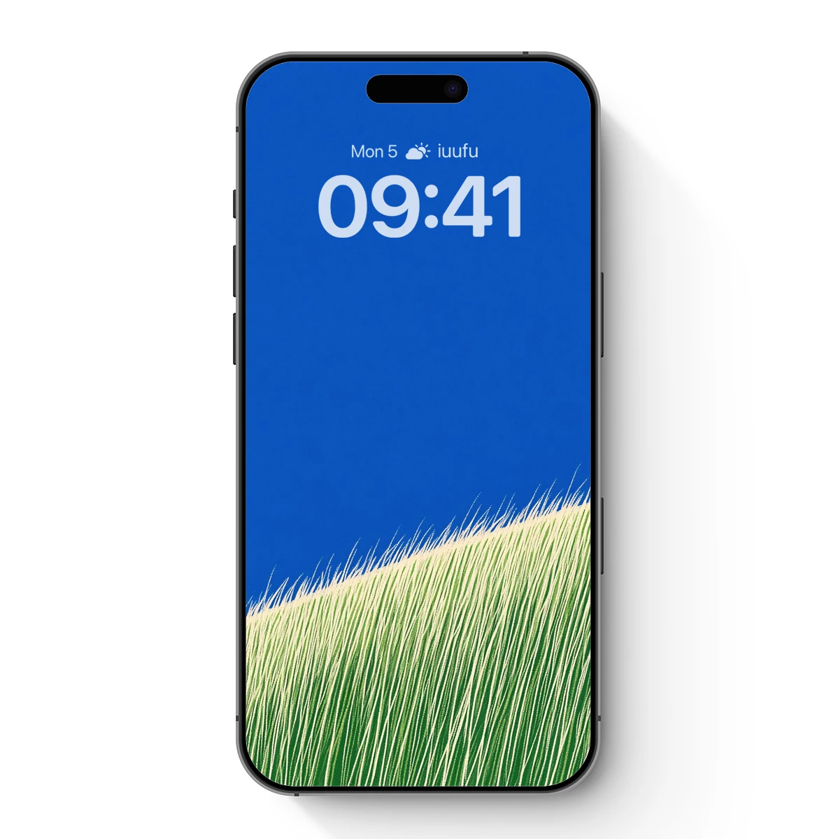 Eternal Horizon: Grass and Sky Harmony