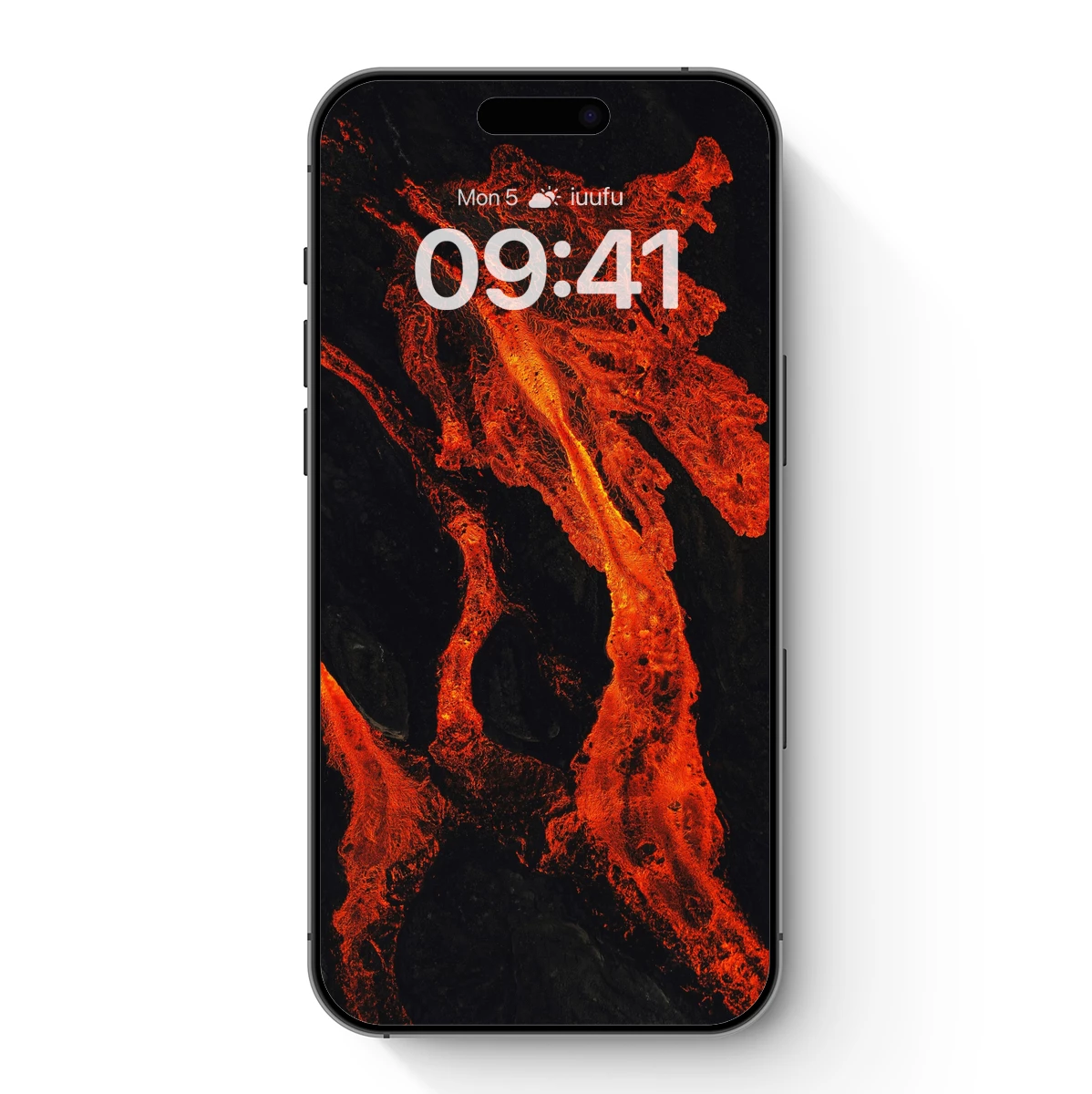 Luminous Lava Cascade