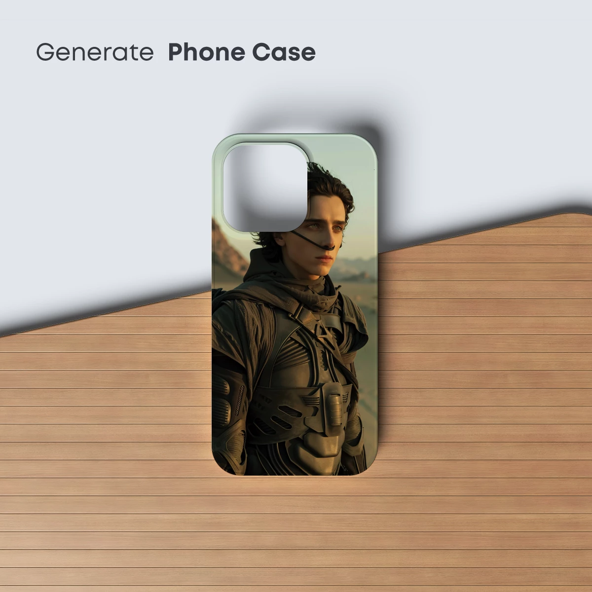 Desert Warrior in Futuristic Armor - Image 3