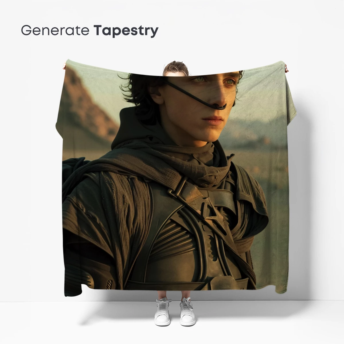 Desert Warrior in Futuristic Armor - Image 5