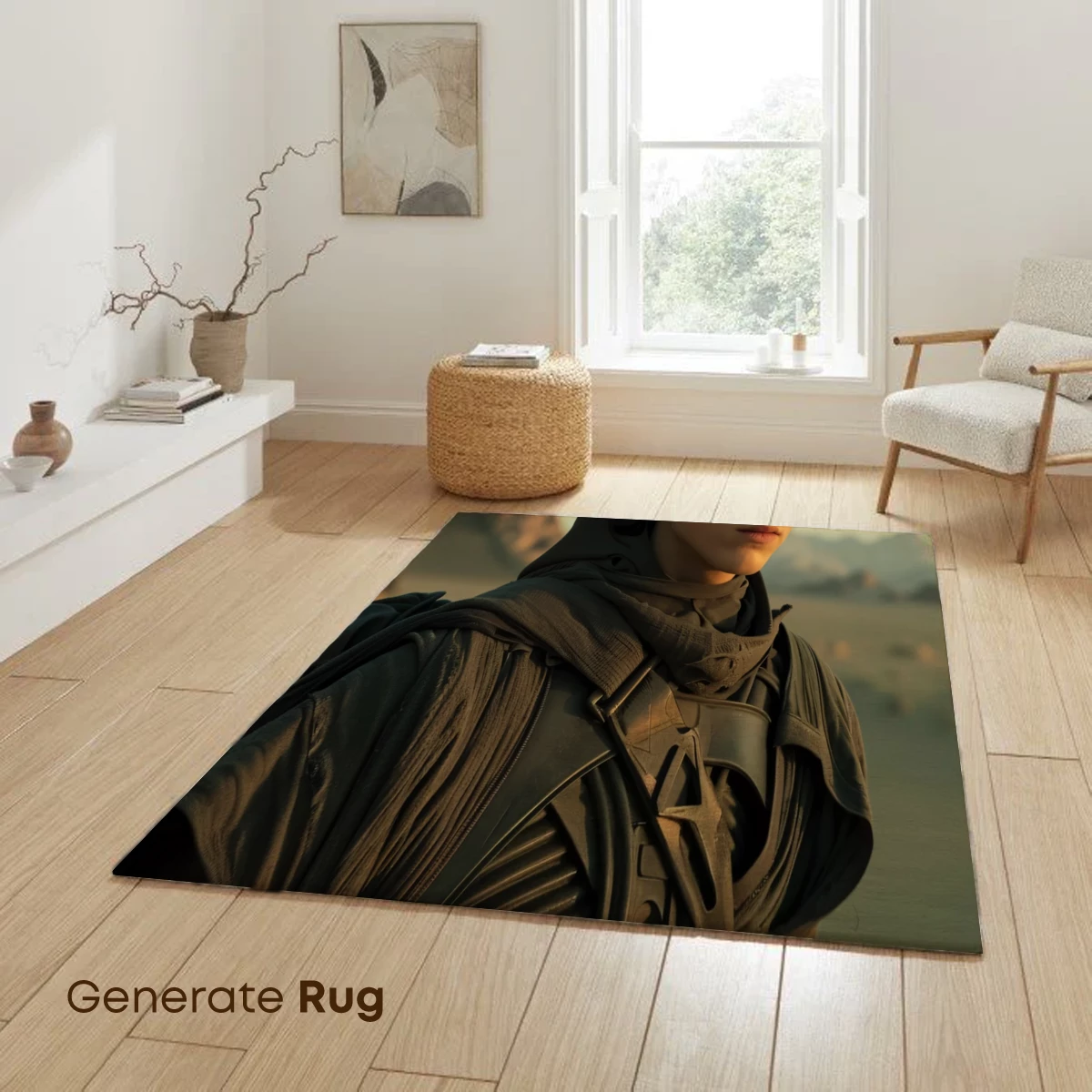 Desert Warrior in Futuristic Armor - Image 6