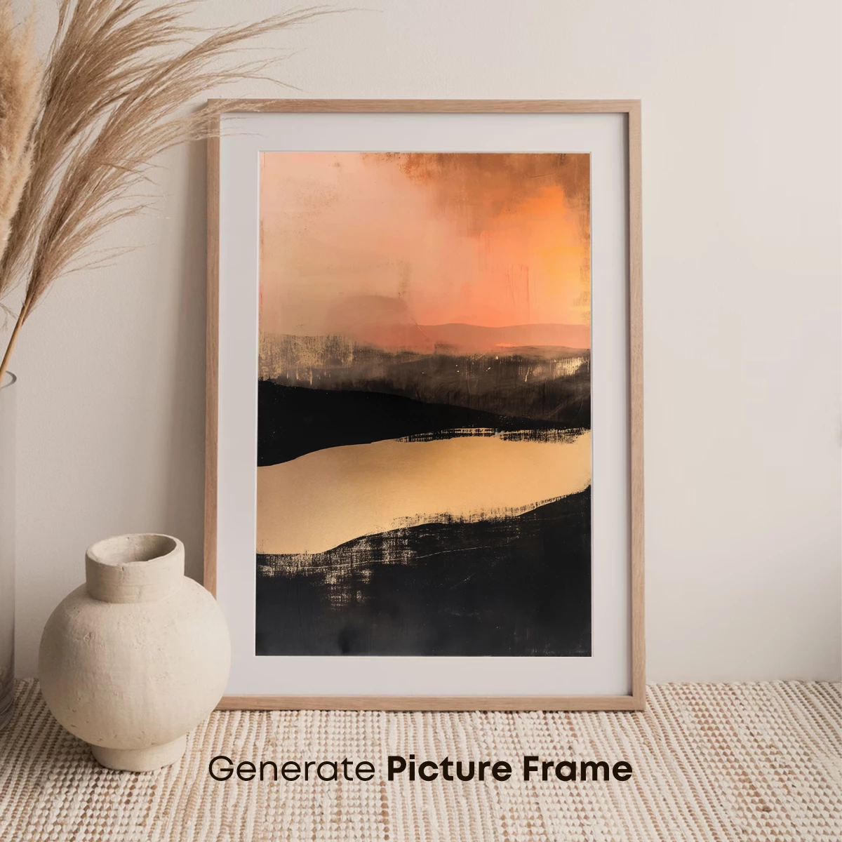 Abstract Sunset Serenity - Image 7