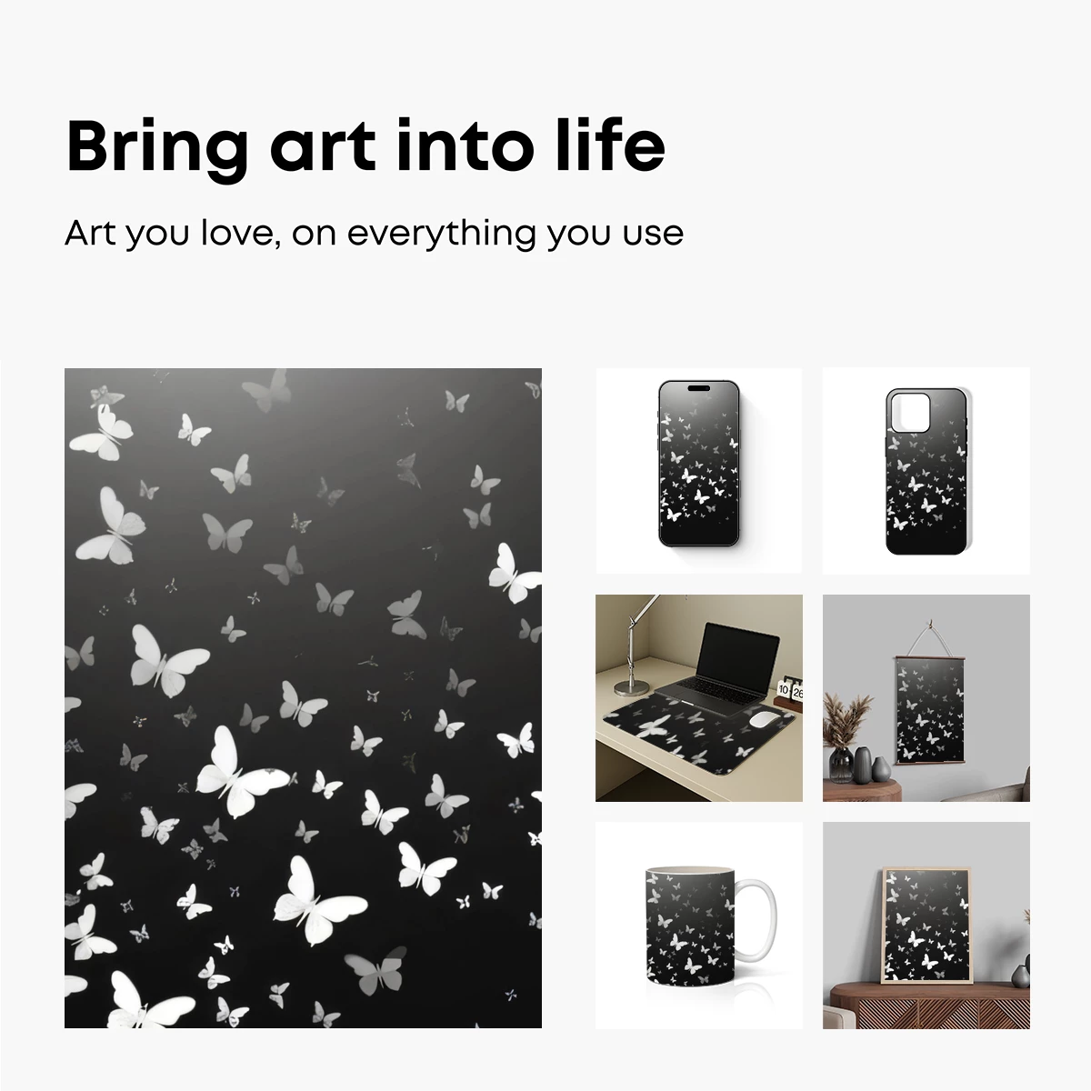 Ethereal Butterfly Swarm - Image 2