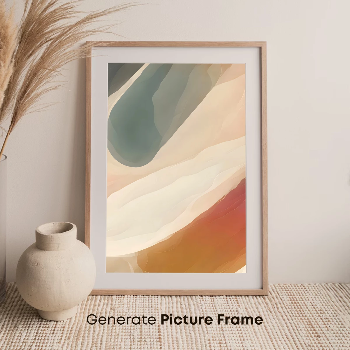 Fluid Canvas: Abstract Waves in Harmony - Image 7