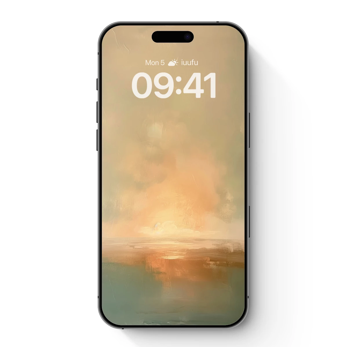 Ethereal Horizon Glow: Abstract Sunset Symphony