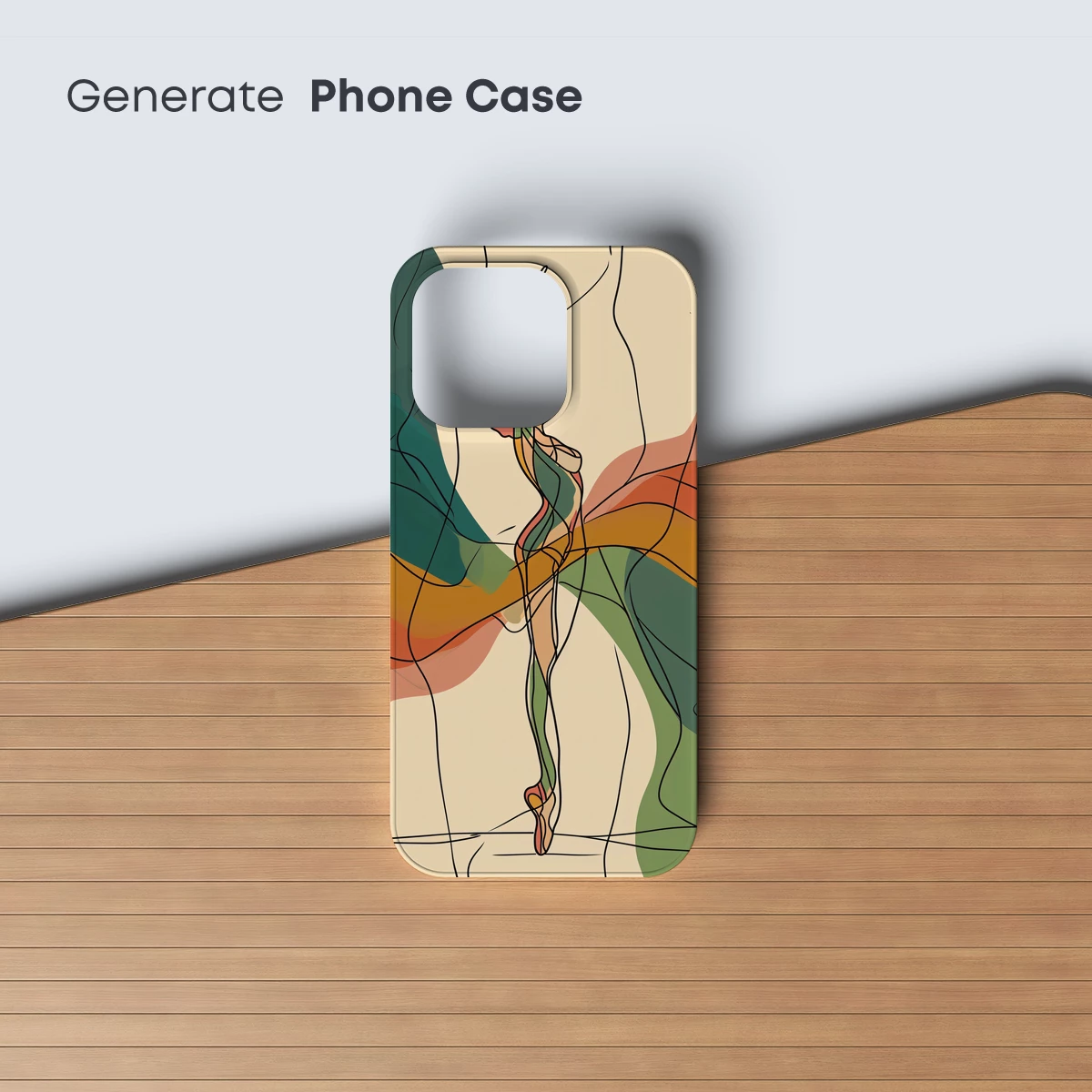 Ethereal Dancer in Abstract Flow - Image 3