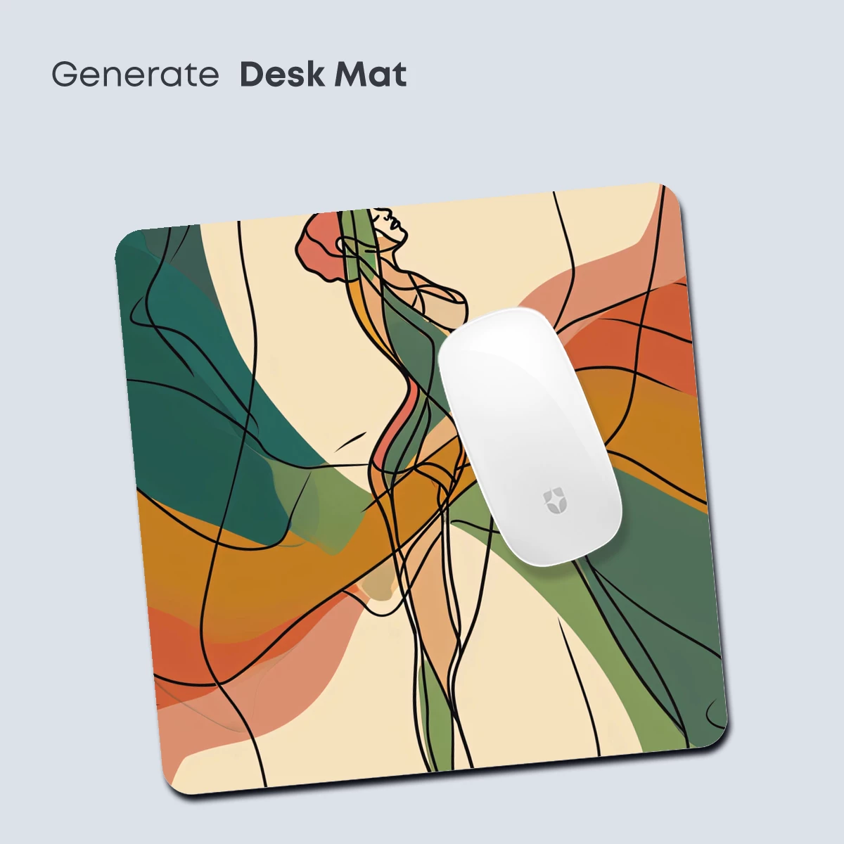 Ethereal Dancer in Abstract Flow - Image 4