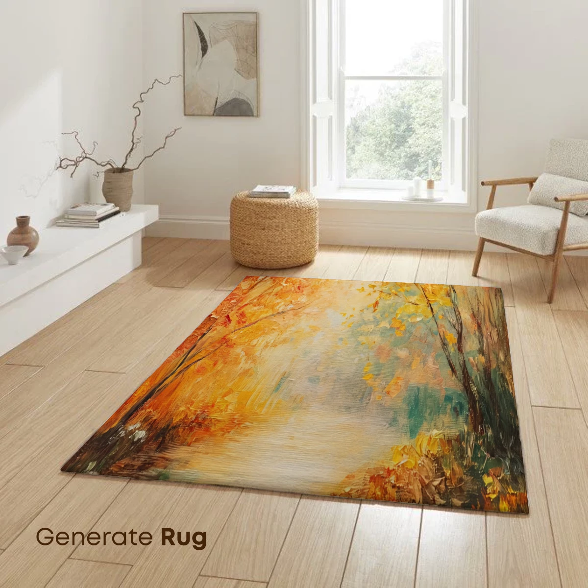 Autumnal Pathway Glow - Image 6