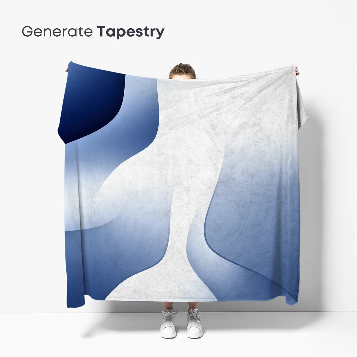 Ethereal Flow: Abstract Curves in Gradient Harmony - Image 5