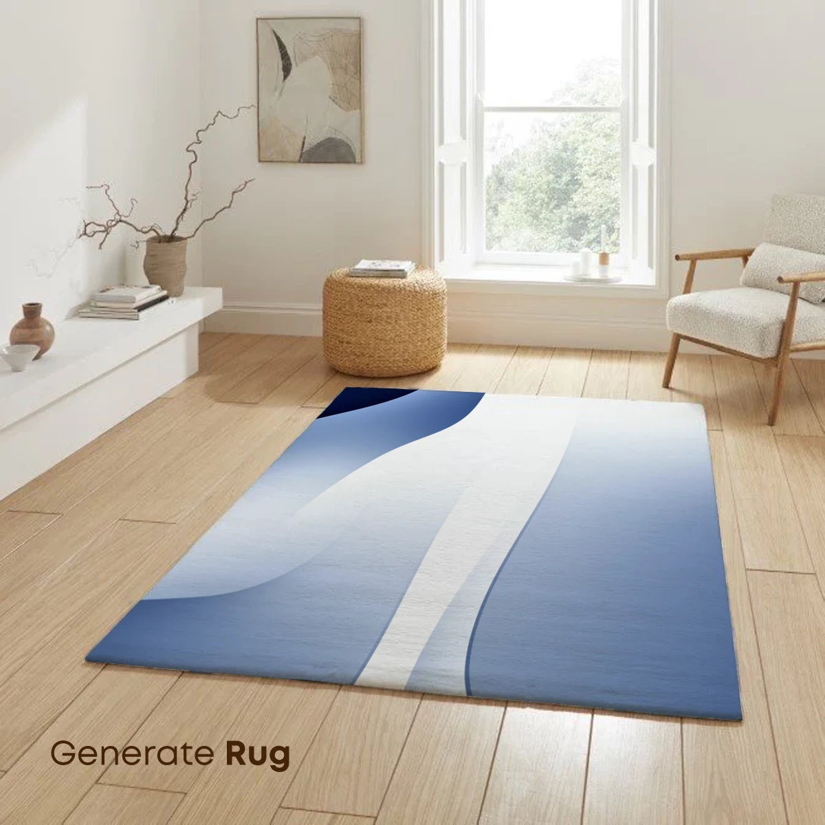 Ethereal Flow: Abstract Curves in Gradient Harmony - Image 6