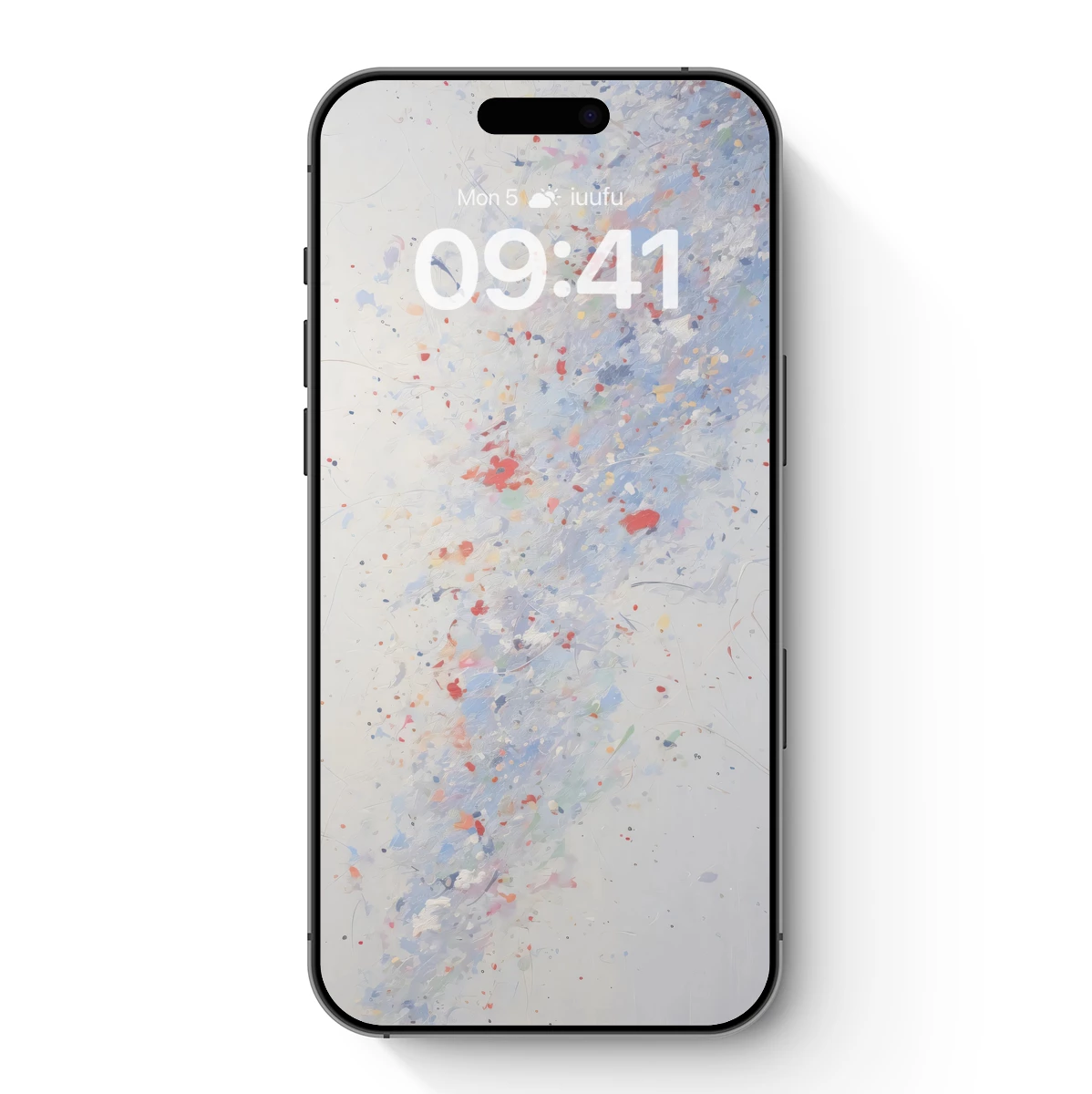 Abstract Splash Symphony: Colorful Chaos in Motion