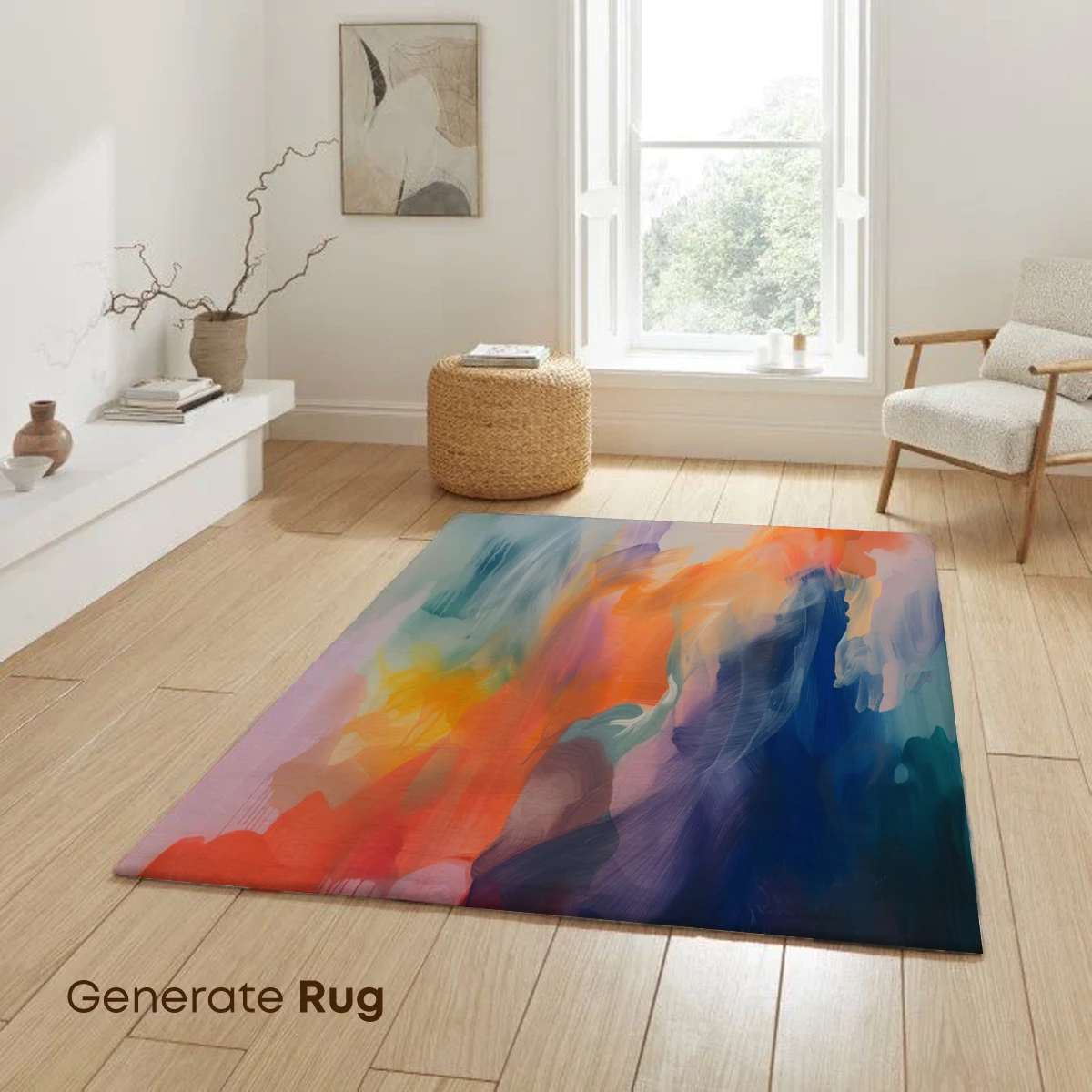 Vibrant Abstract Fusion: Colorful Motion Symphony - Image 6