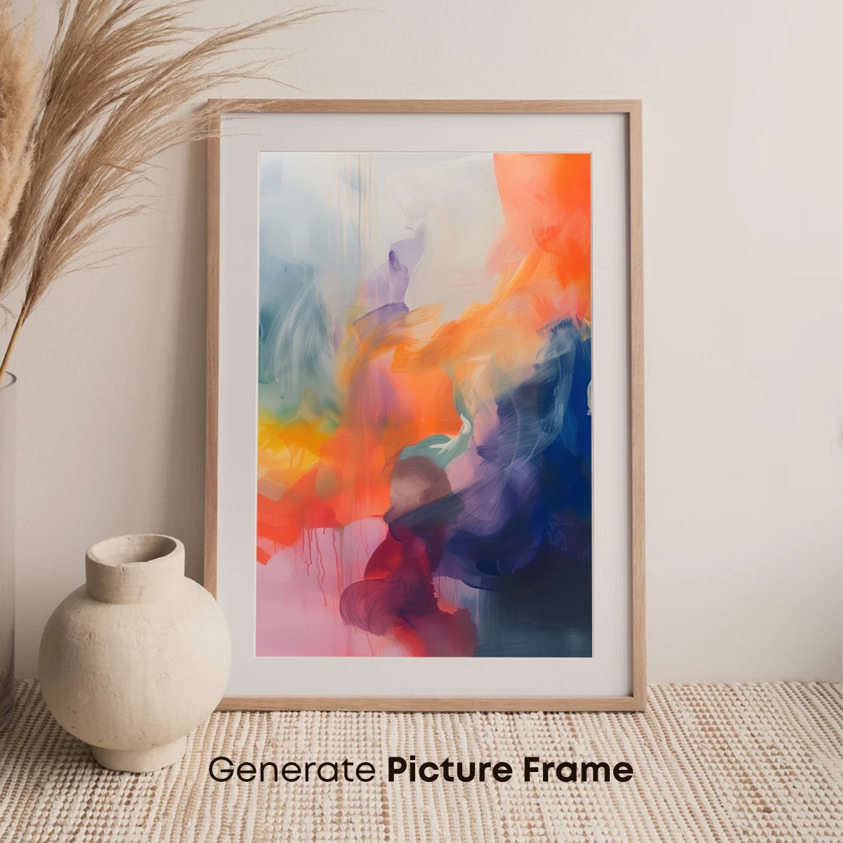 Vibrant Abstract Fusion: Colorful Motion Symphony - Image 7