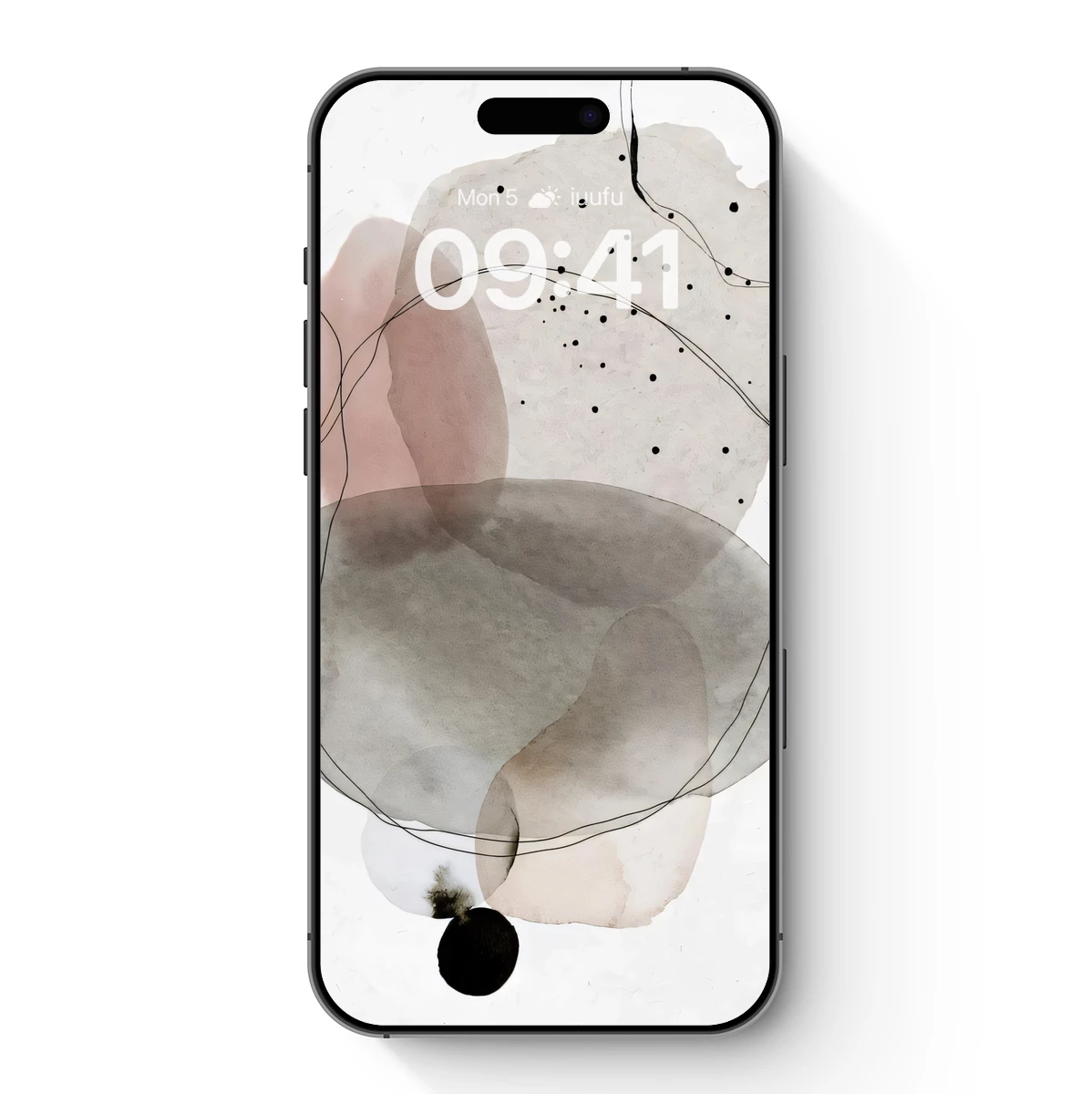 Abstract Whispers: Ink and Line Harmony