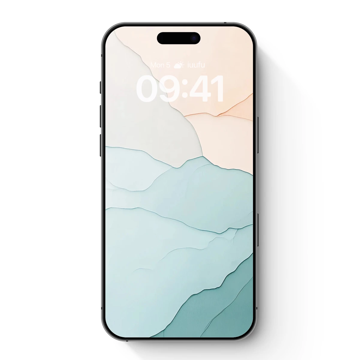 Abstract Terrain Odyssey: Pastel Waves and Shadows