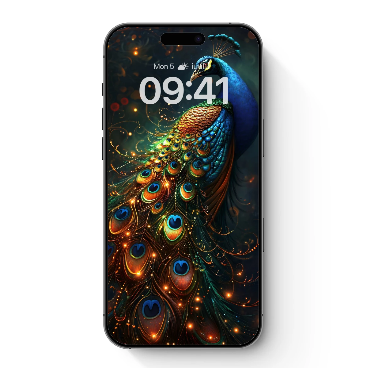 Enchanted Peacock: A Symphony of Feathers and Light