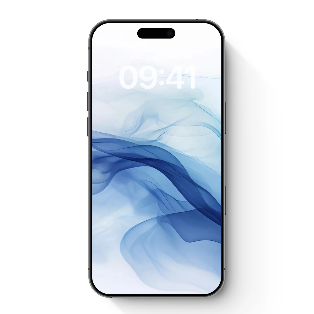 Ethereal Blue Whispers: A Dance of Smoke and Light