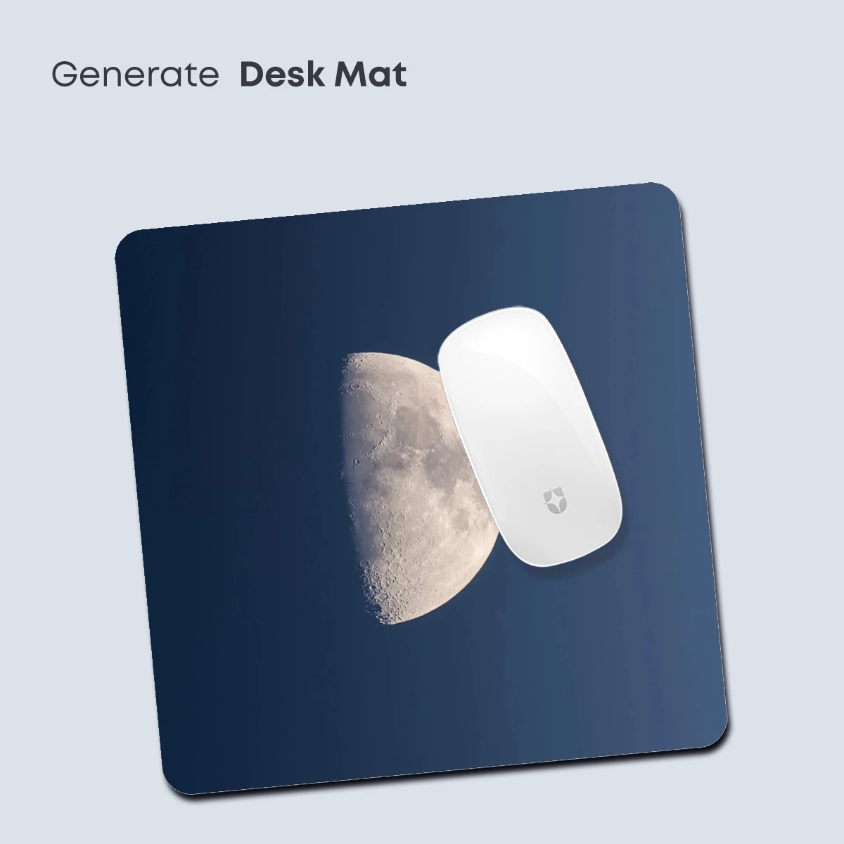 Luminous Half-Moon in Midnight Sky - Image 4