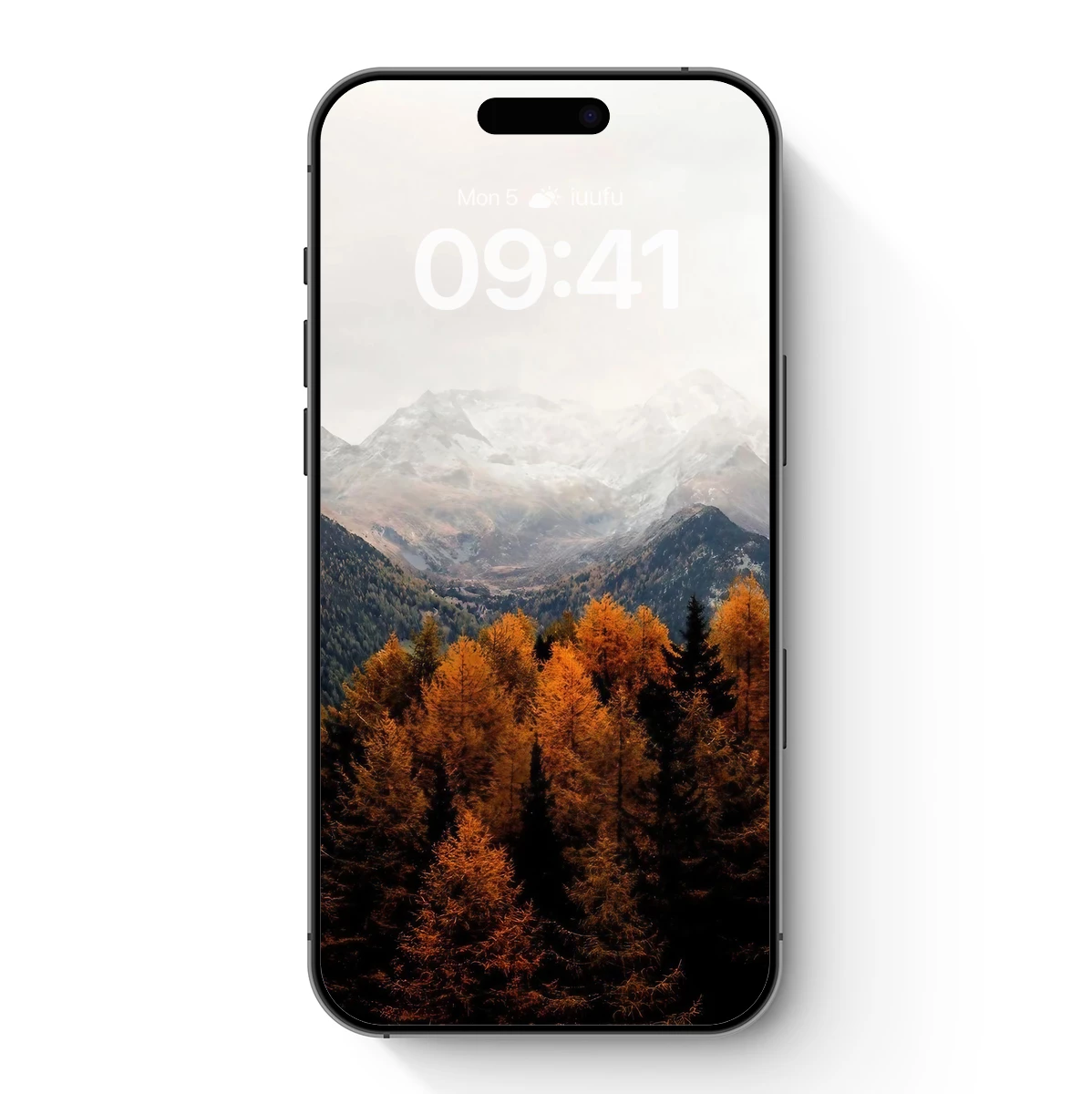 Autumnal Peaks: Golden Forest Meets Snow-Capped Mountains Autumnal Peaks: Golden Forest Meets Snow-Capped Mountains