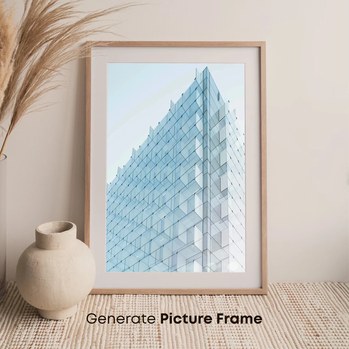 Geometric Glass Facade: A Crystal Symphony in Light and Shadow - Image 7