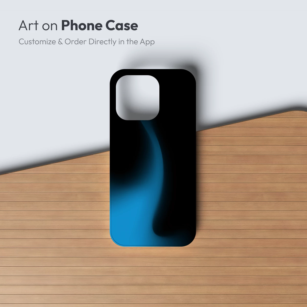 Ethereal Blue Veil: A Dance of Light and Shadow - Image 3