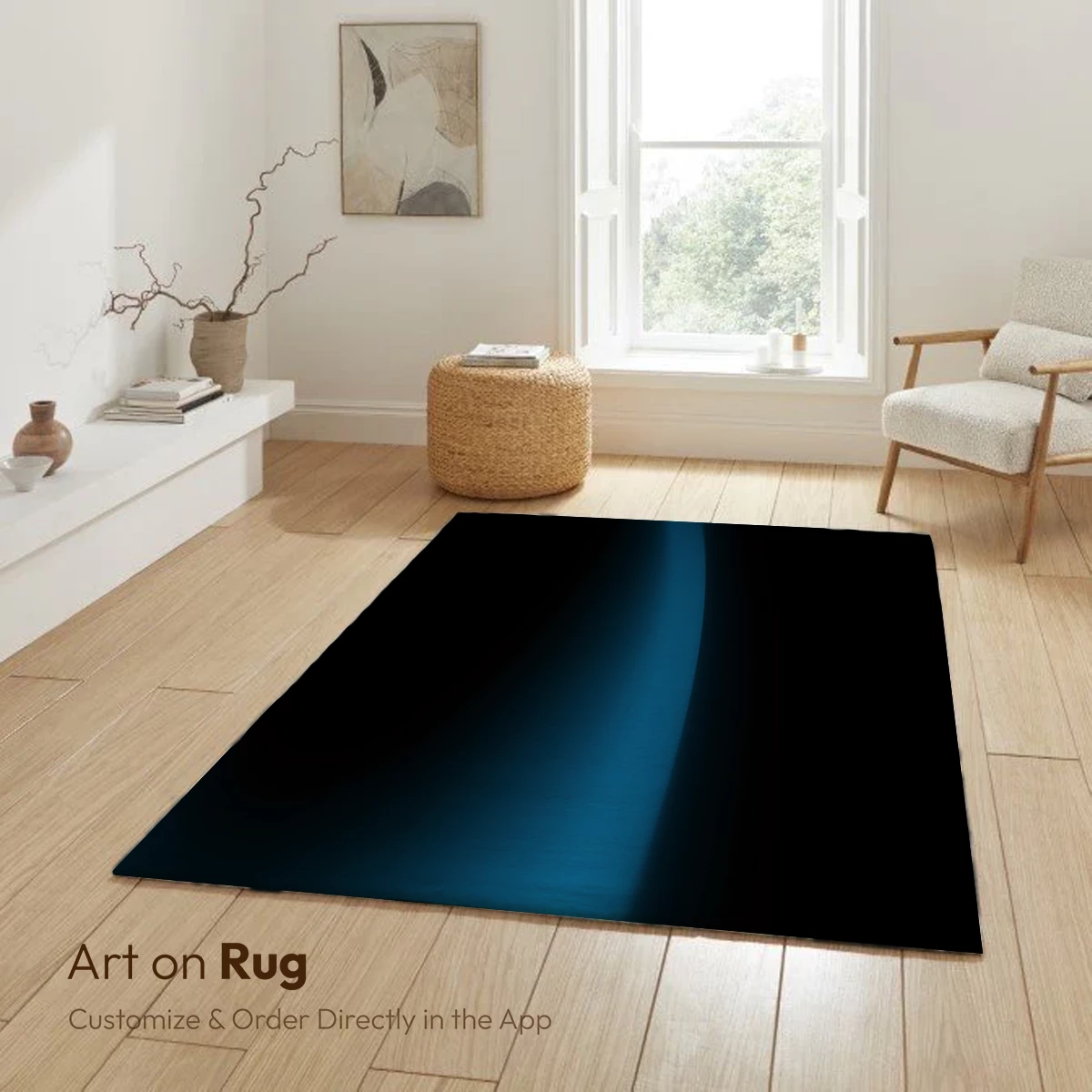 Ethereal Blue Veil: A Dance of Light and Shadow - Image 6