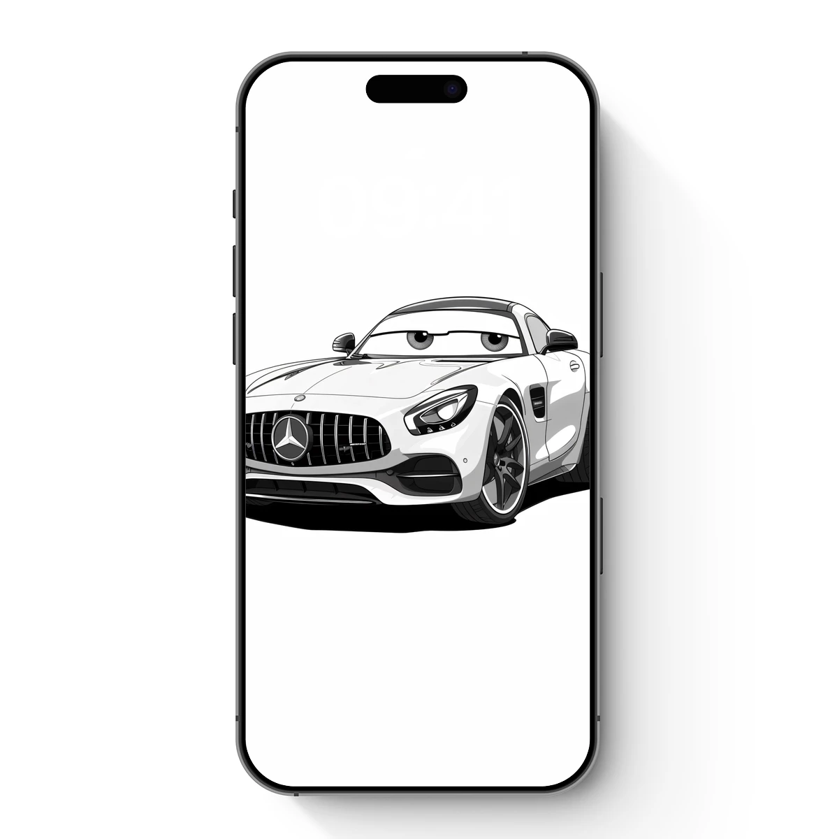 Cartoon Mercedes: Speed with Personality