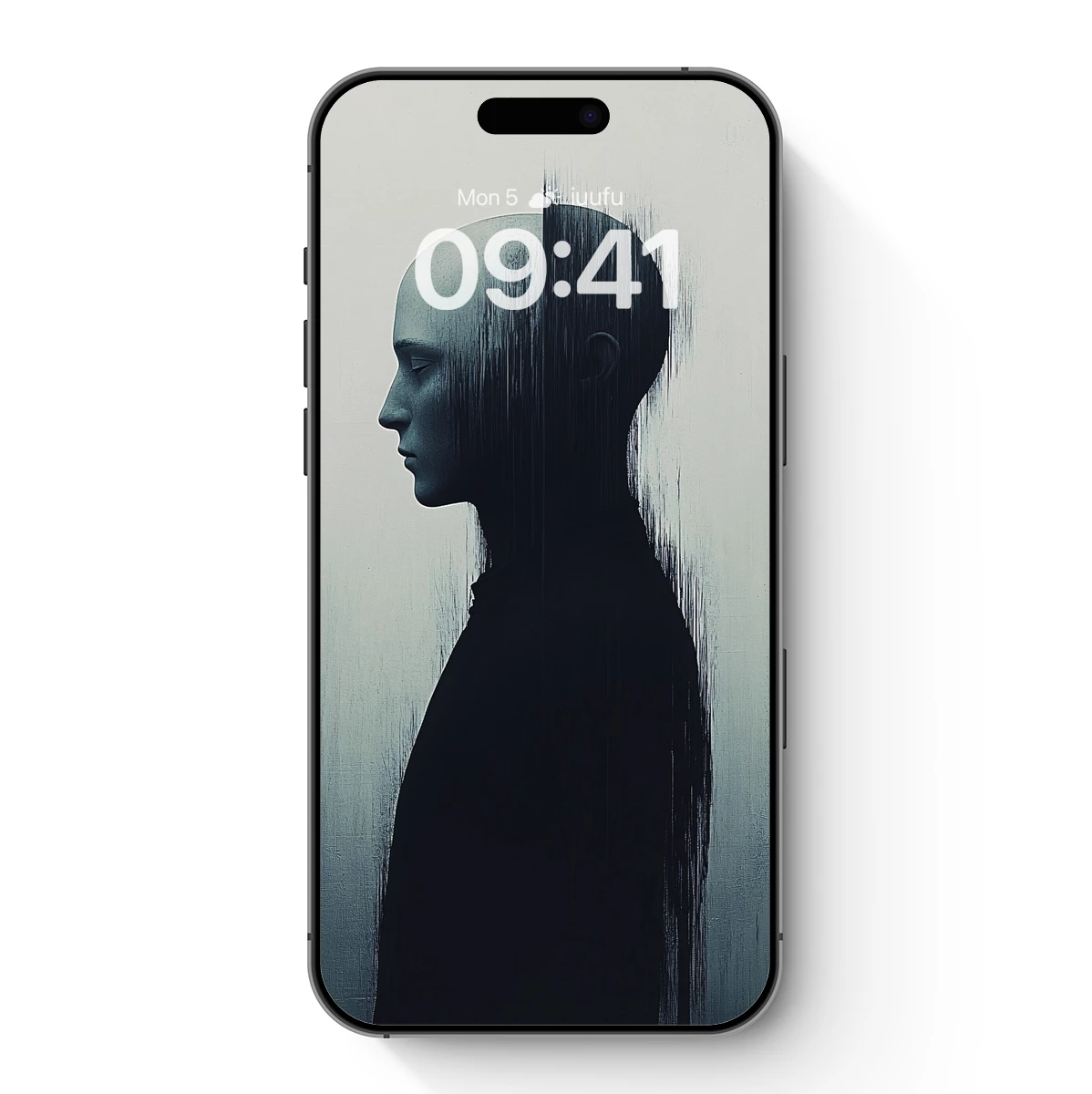 Dual Reality: Shattered Reflections in Monochrome